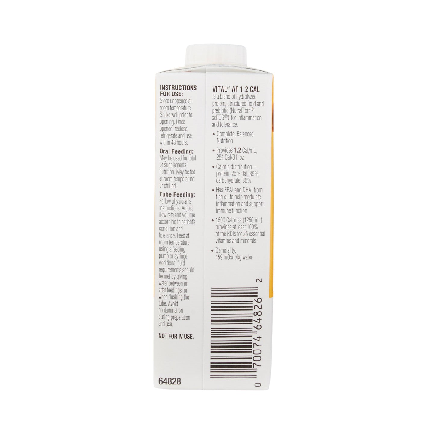 VITAL AF, 1.2CAL INST ARC VAN 8OZ (24/CS)