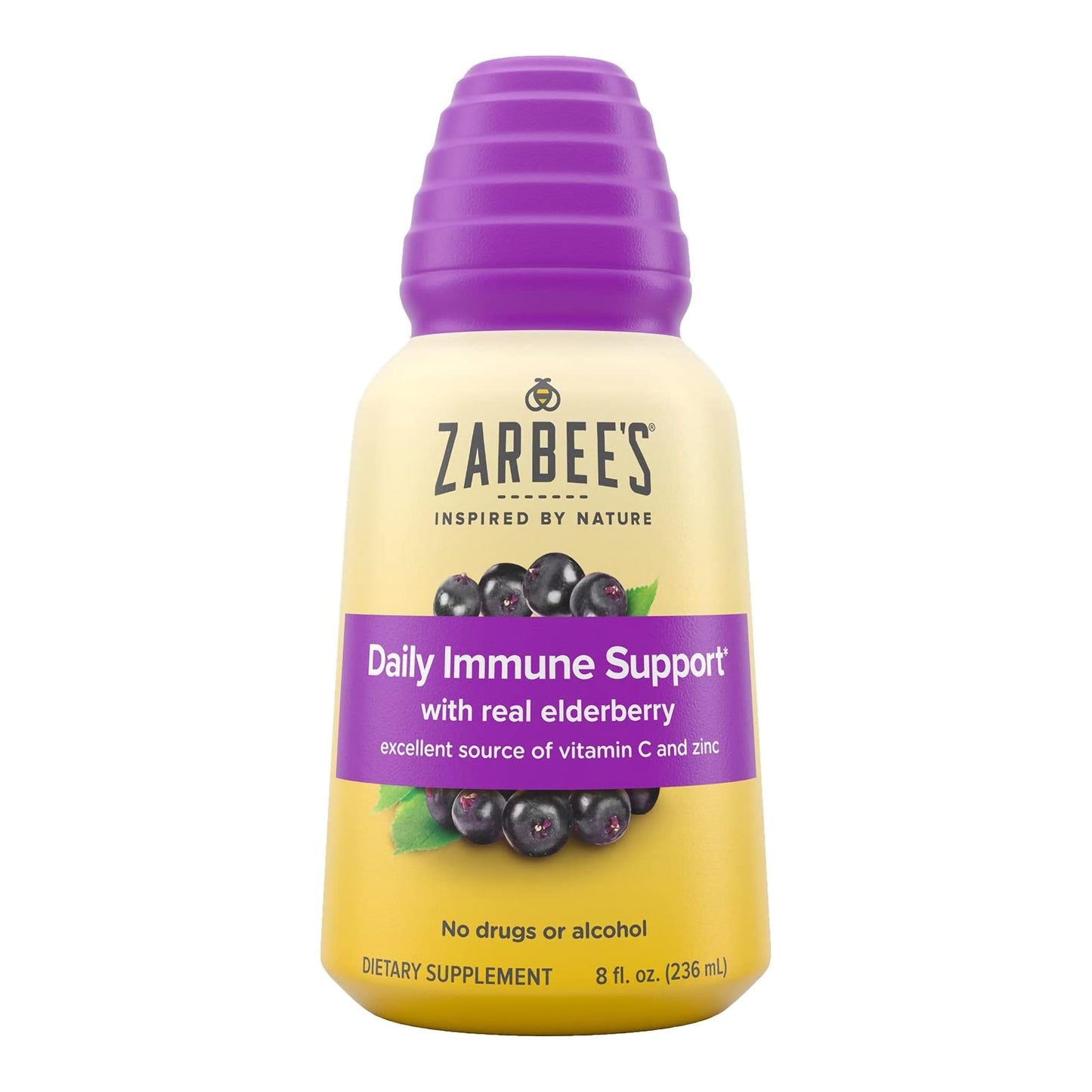 ZARBEES, SYRP NAT ELDERBERRY IMMUNE SUPP 8OZ