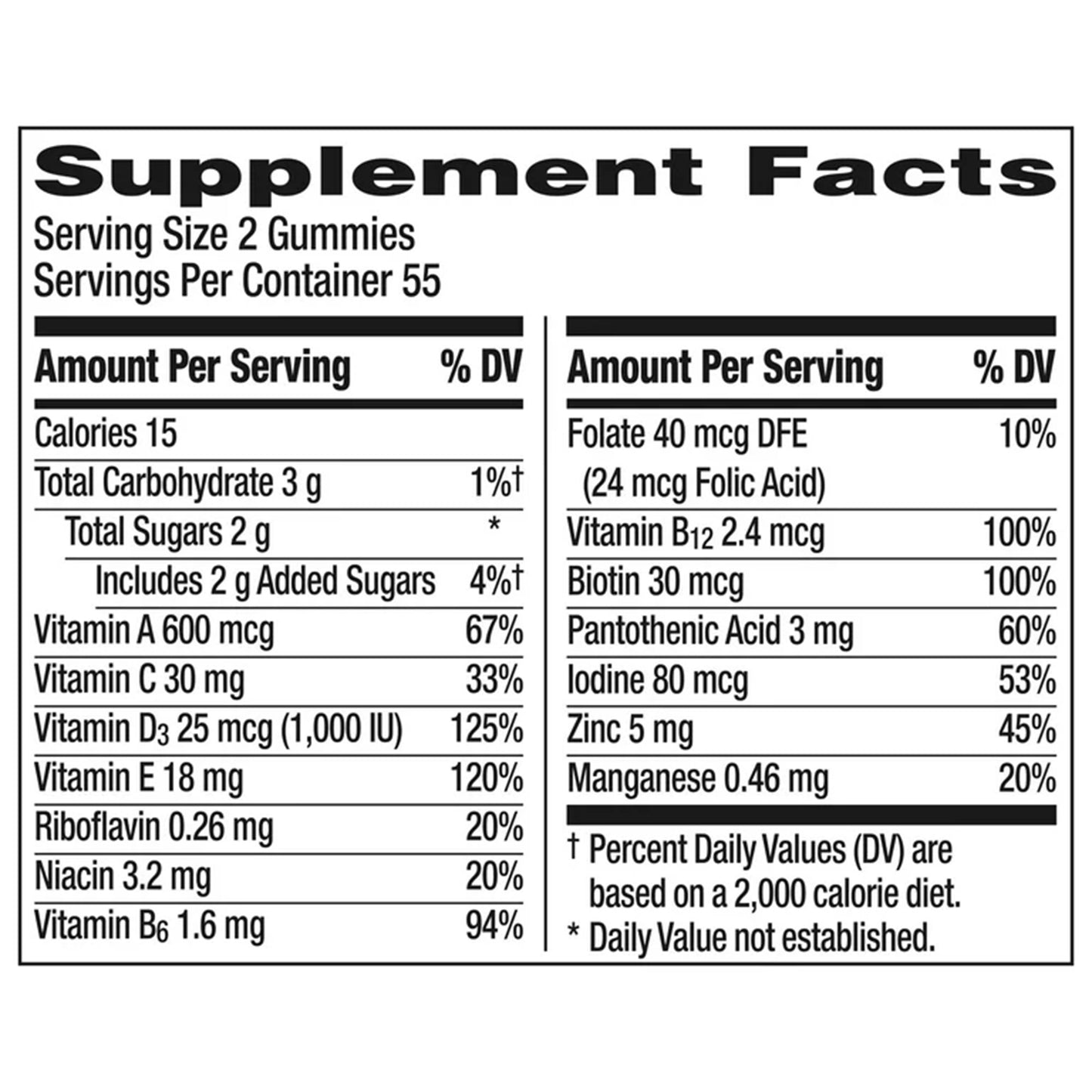CENTRUM, GUMMIES ADLT ASTD NATFRUIT FLAVORS (110/BT)