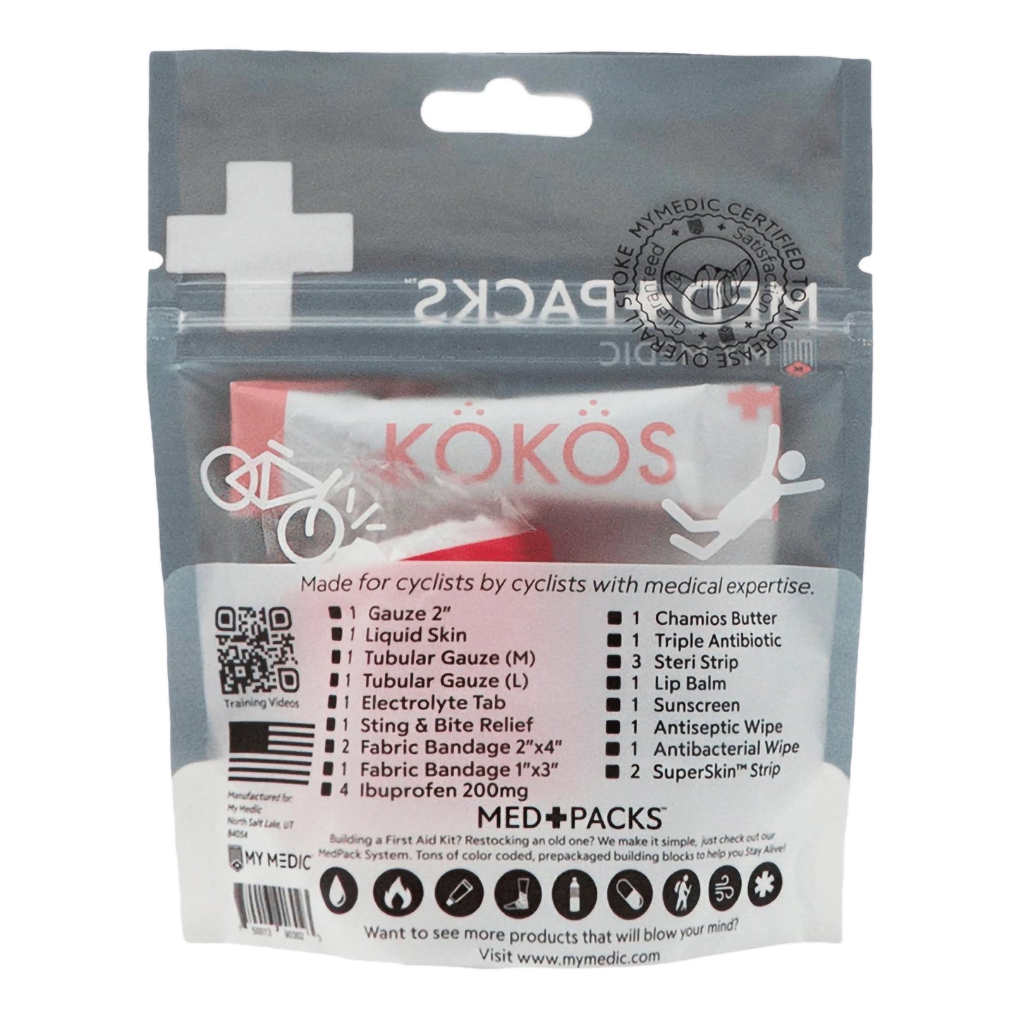 FIRST AID PACK, CYCLIST ALL-IN-ONE