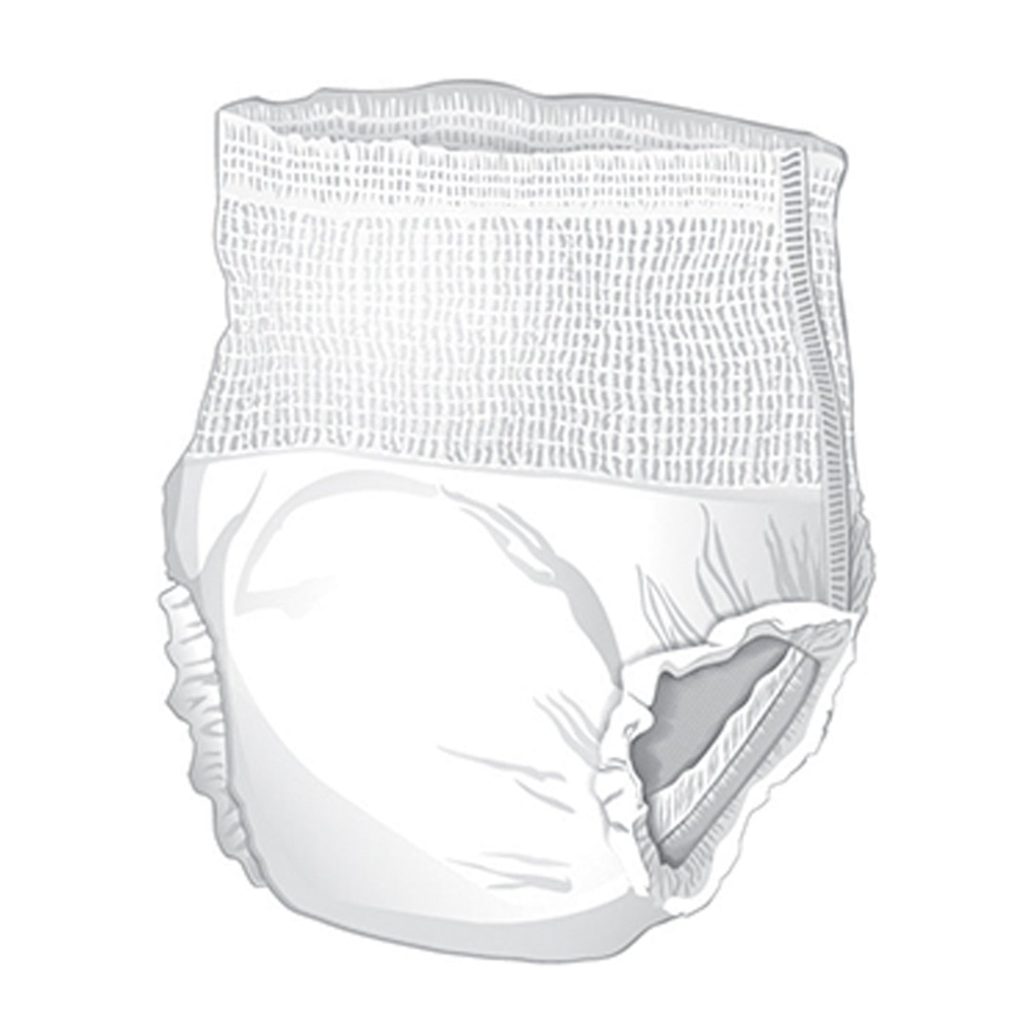 UNDERWEAR, EXTENDED WEAR XLG 58-68 (12EA/BG 4BG/CS)