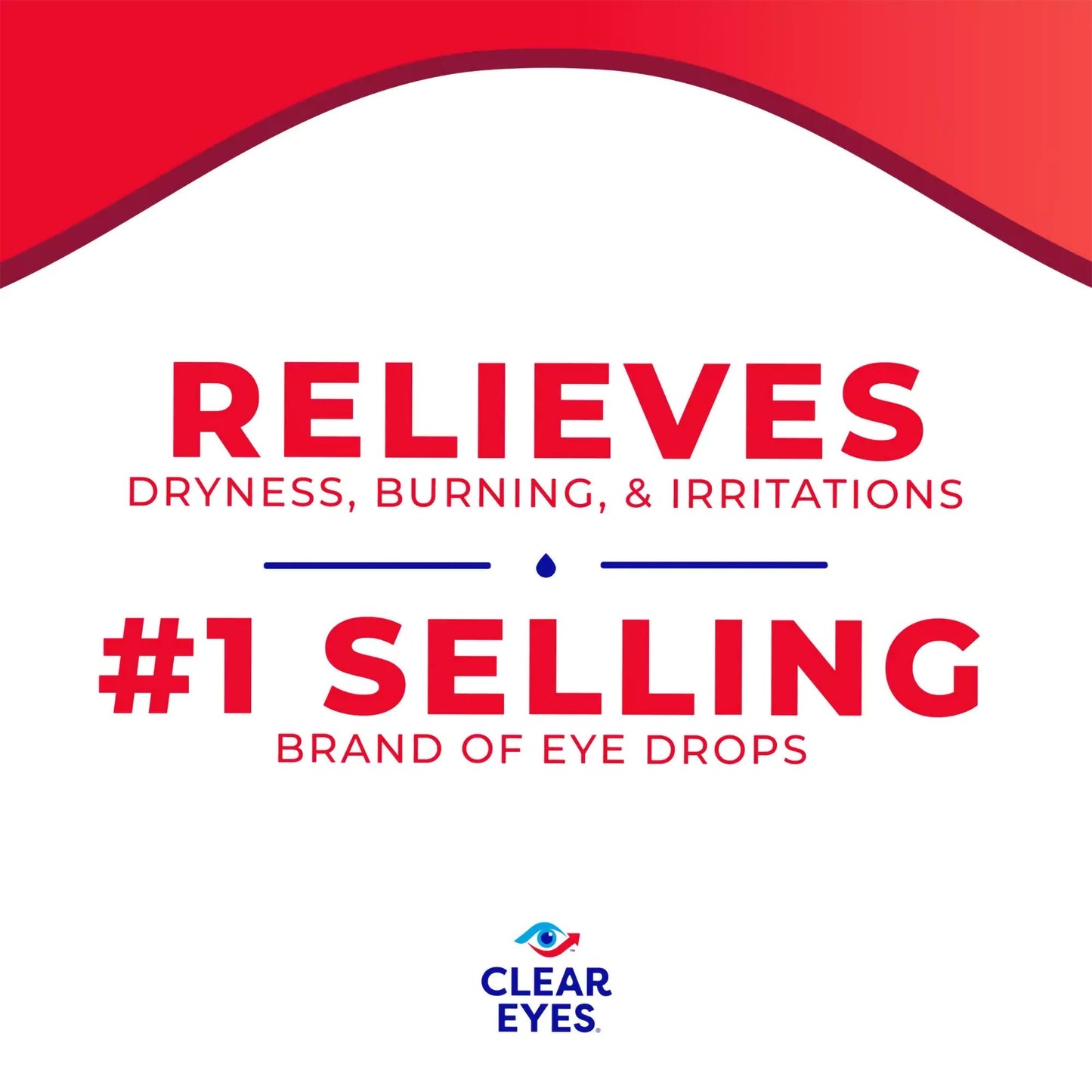 CLEAR EYES, DRP REDNESS RELIEF0.5OZ