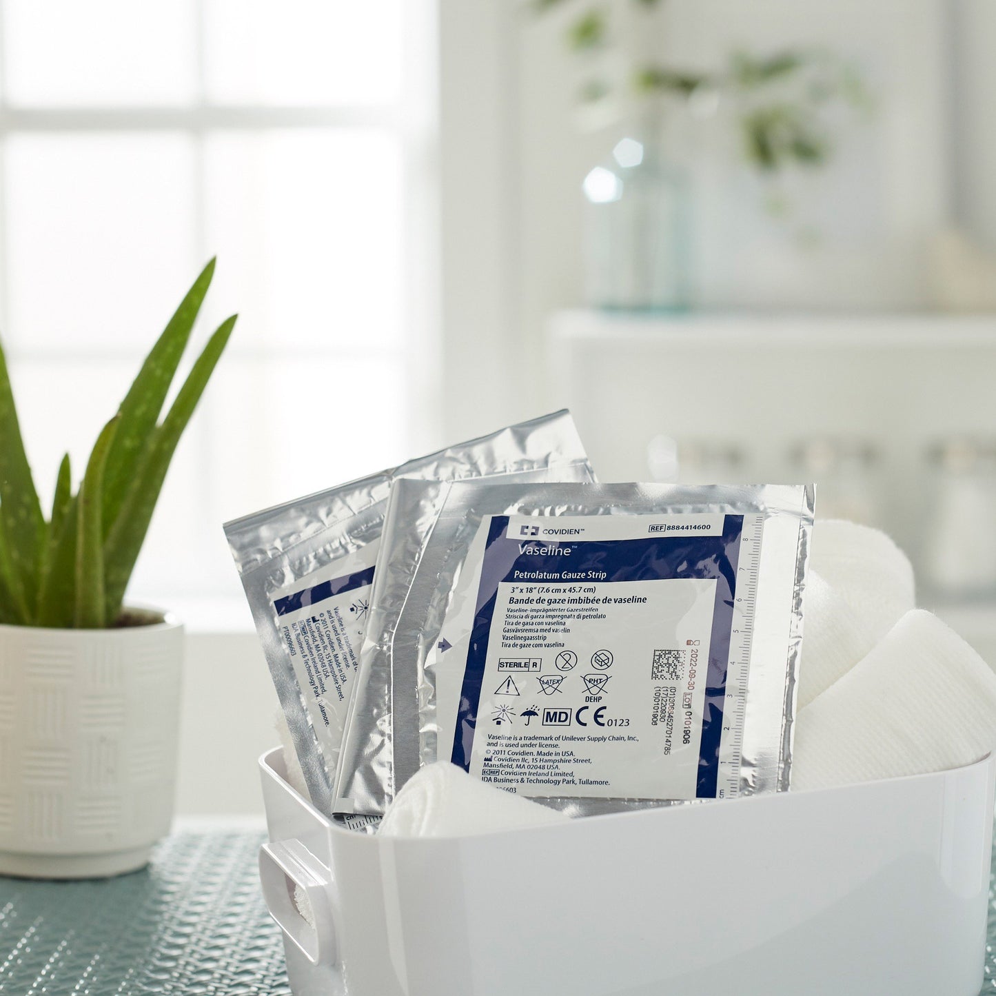 DRESSING, VASELINE FOIL PK STR3"X18" KENDAL