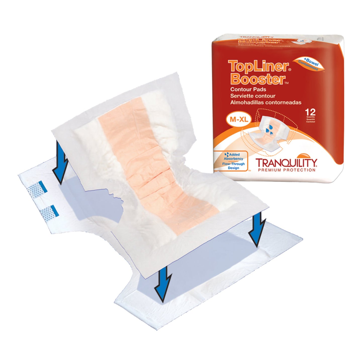 LINER, CONTOUR DEPENDABLE LG (12/BG 10BG/CS)