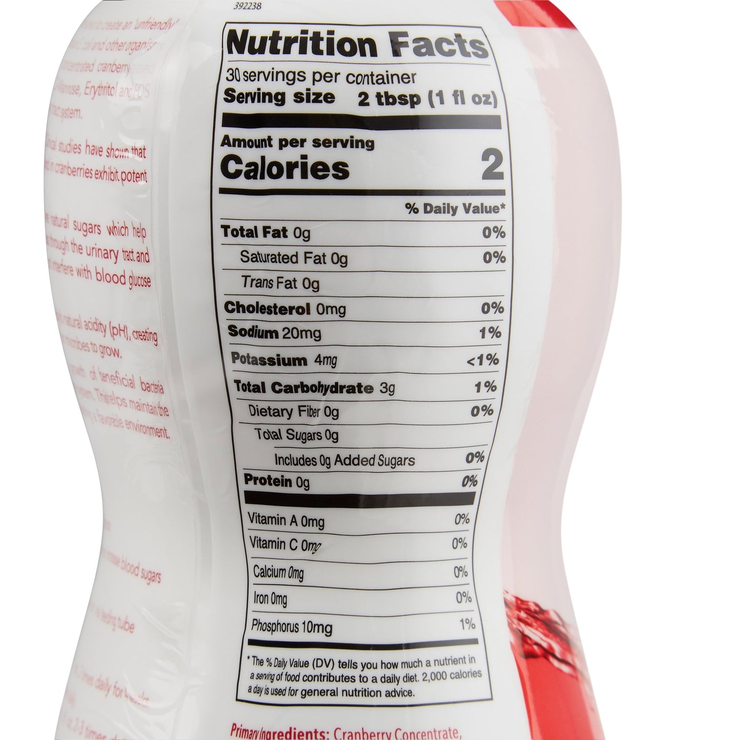 PROHEAL, SUPPLEMENT UTI HEAL CRANBERRY 30OZ (4/CS)