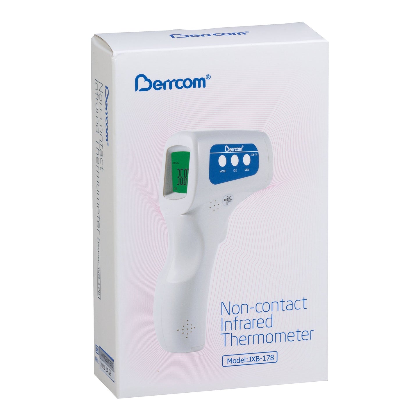 THERMOMETER, INFRARED BERRCOM N/CONTACT (50/CS)