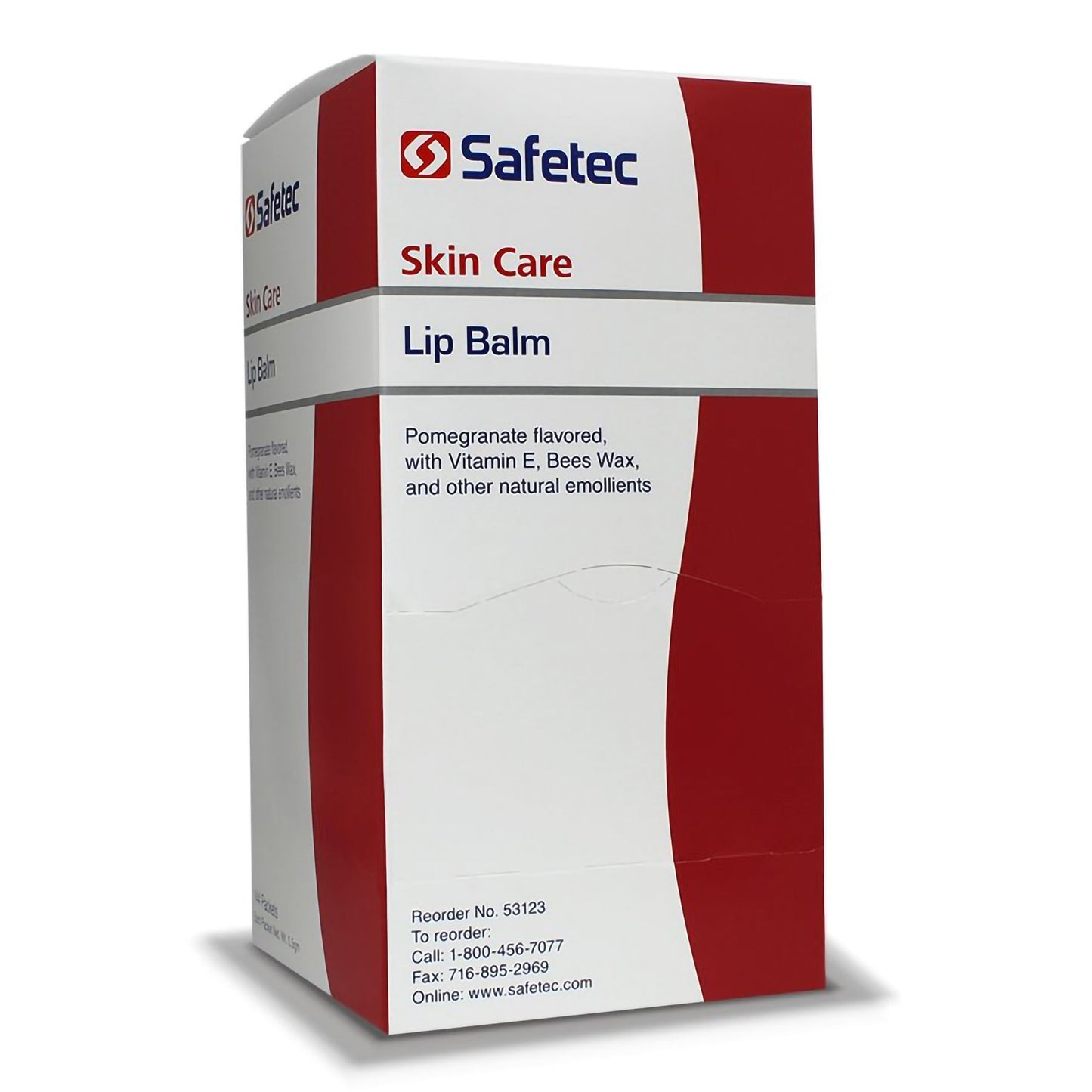 LIP BALM, MOISTURIZE POMEGRANATE (144/BX 12BX/CS)