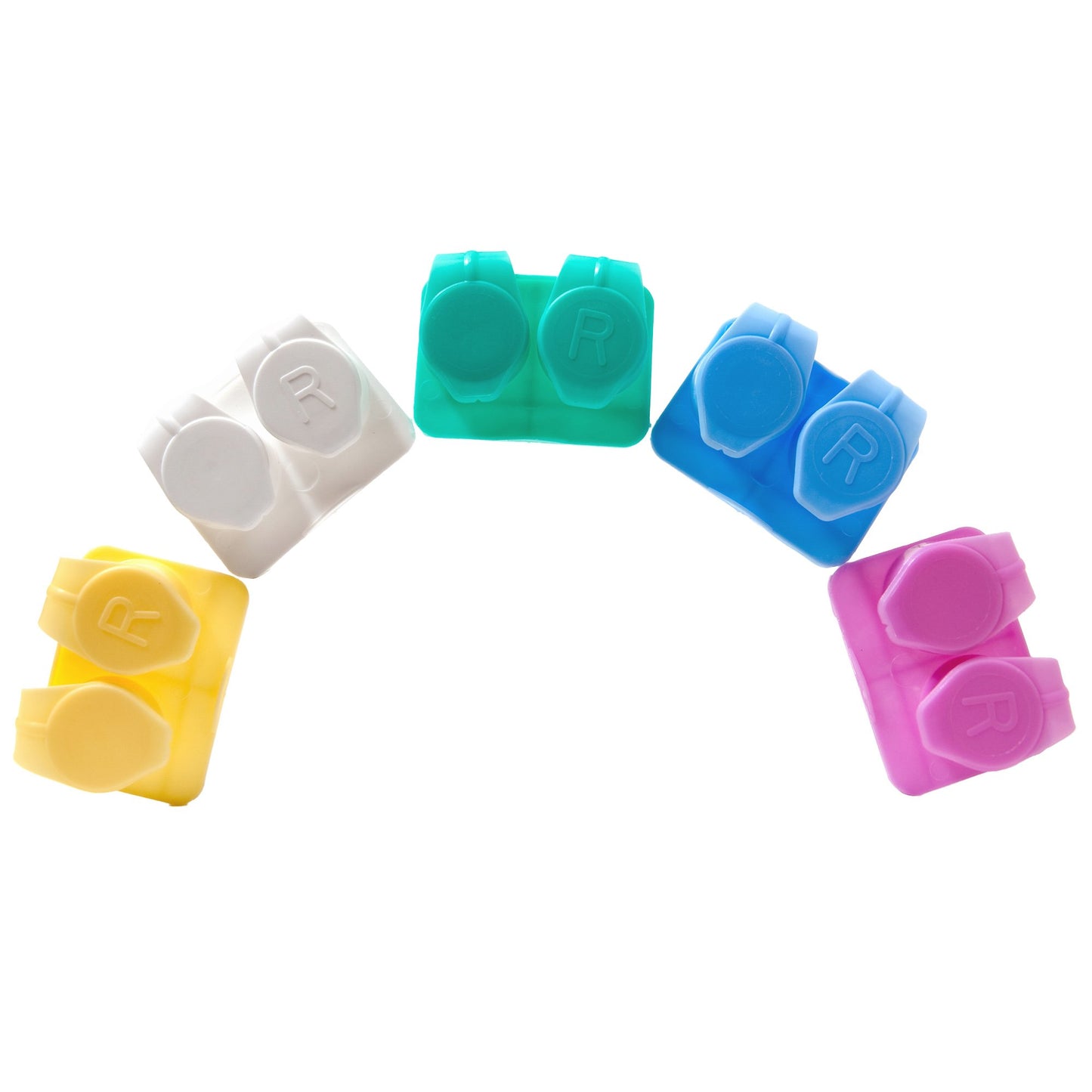 CASE, CONTACT LENS ALL WHITE (100/BG)