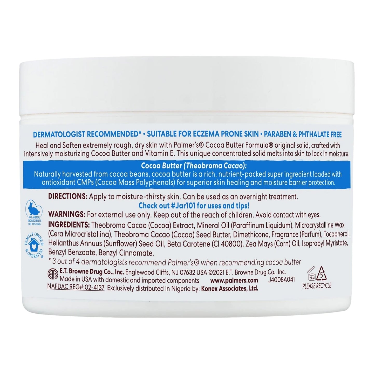 CREAM, PALMERS COCOA BUTTER 7.25OZ