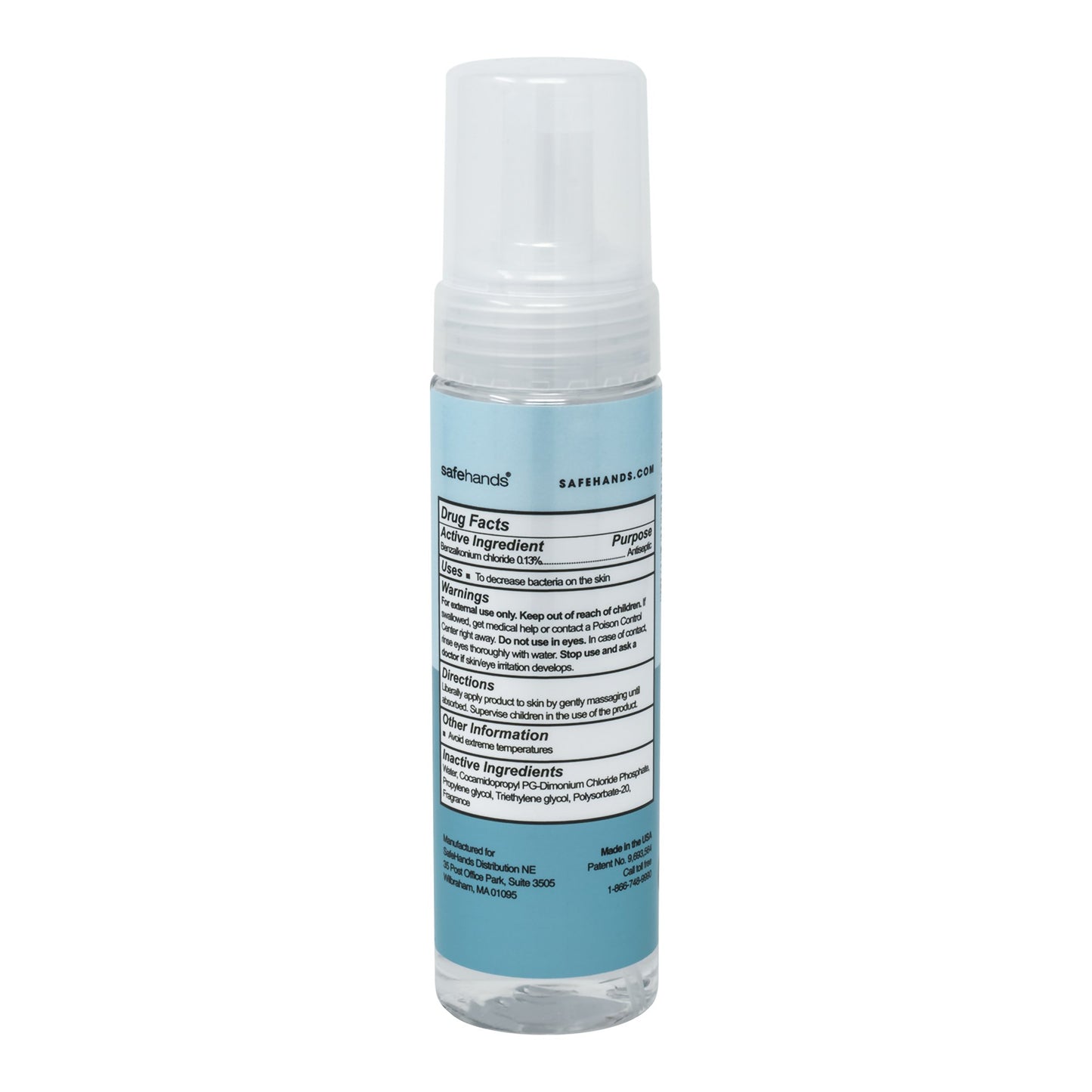 SANITIZER, HND FOAM ALC FREE CLEAN LINEN 7OZ (12/C