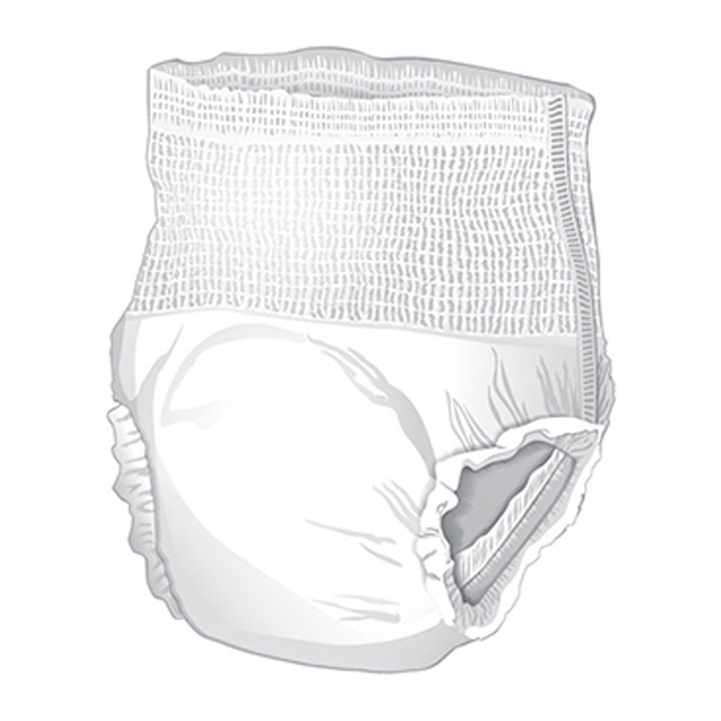 UNDERWEAR, SUPER MED 32-44 (20EA/BG 4BG/CS)