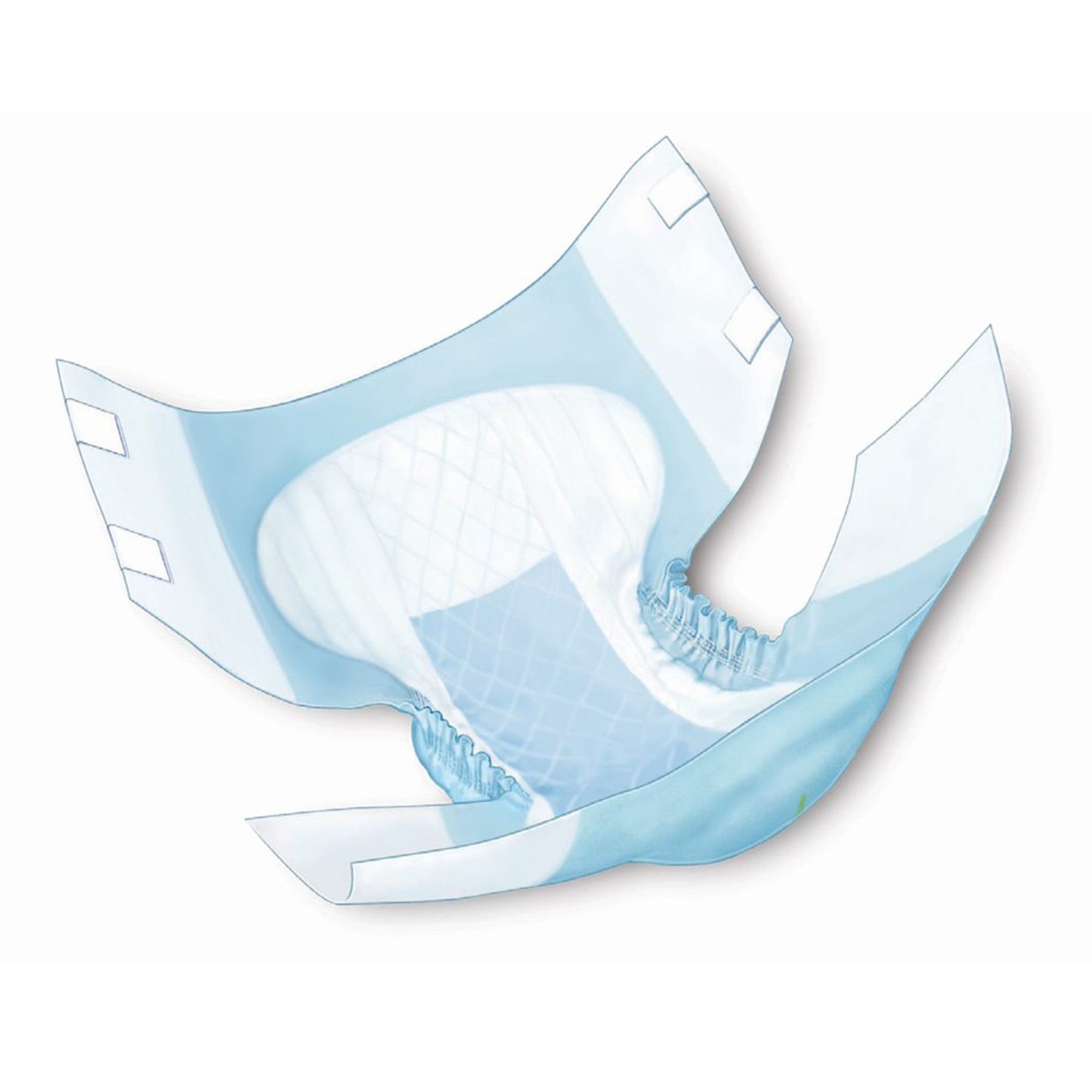 BRIEF, QUILTED PLUS BREATHE EASY LG (18EA/BG 4BG/CS)