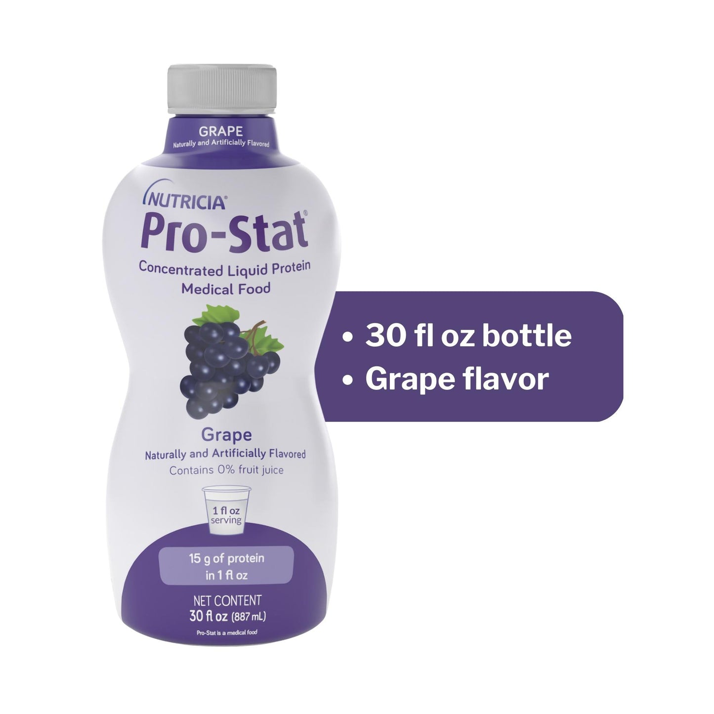 PRO-STAT SF, GRAPE 30OZ (6/CS)MEDNUT