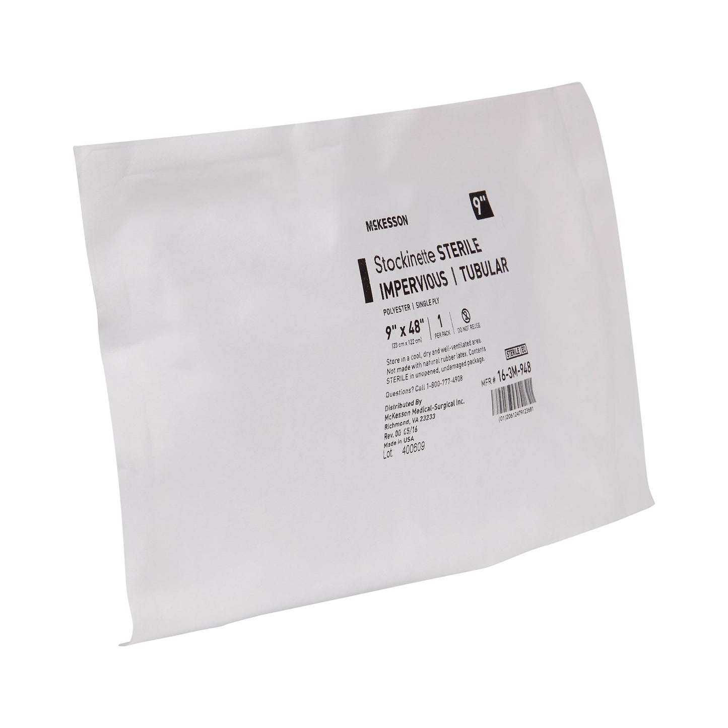 STOCKINETTE, IMPERV STR 9"X48"(12/CS)