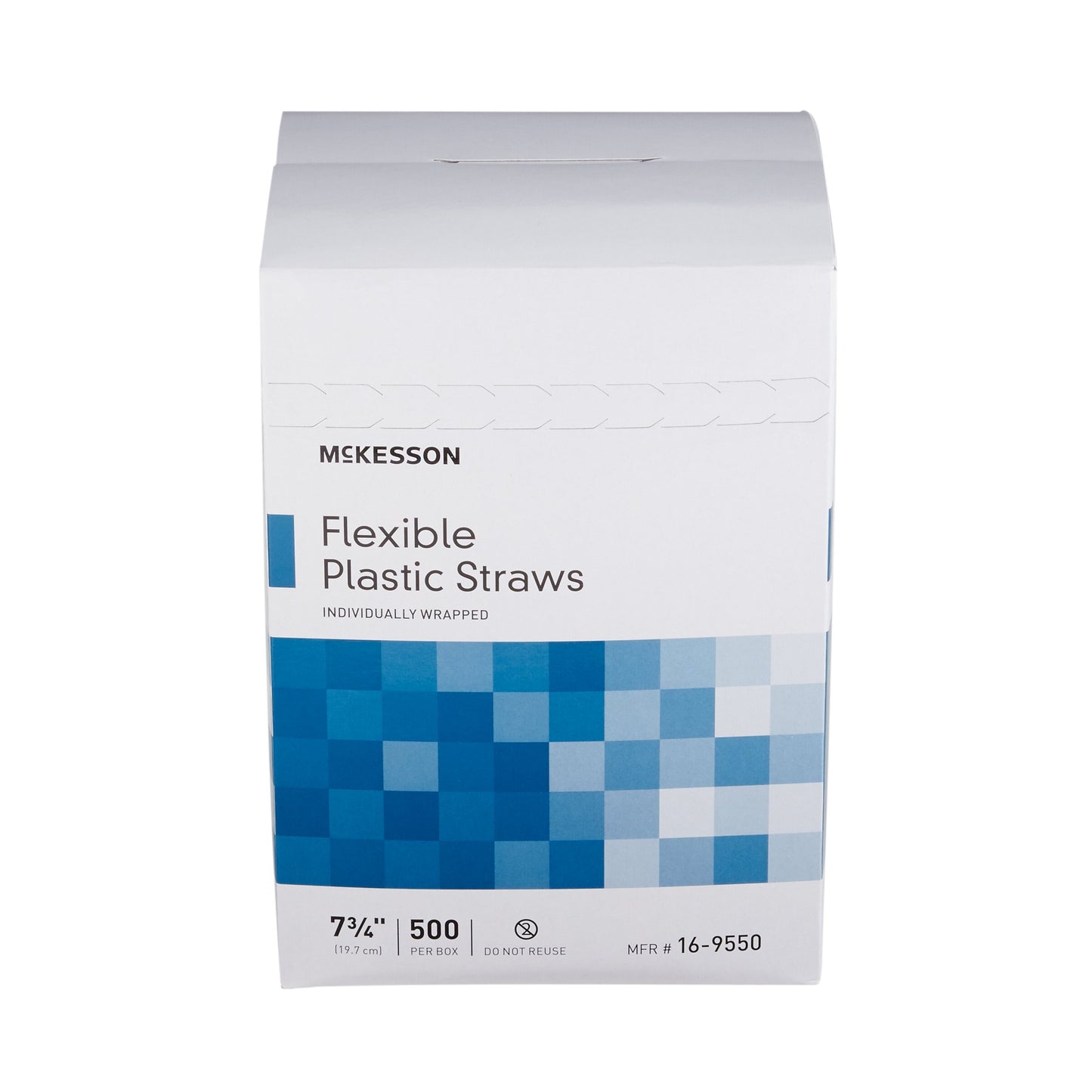 STRAW, PLASTIC FLEX WRAP LF (500/BX 20BX/CS)