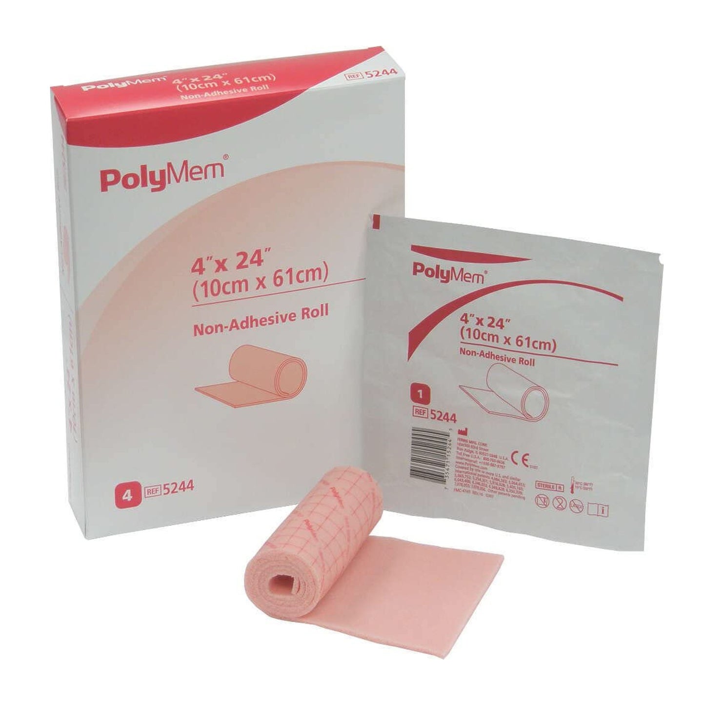 DRESSING, WND POLYMEM ROLL 4X24 (4/BX)
