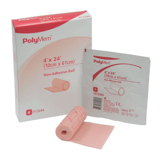 DRESSING, WND POLYMEM ROLL 4X24 (4/BX)