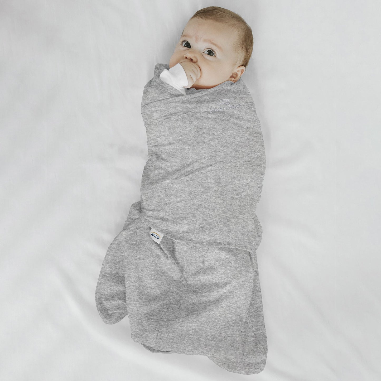 SWADDLE, SLEEPSACK HEATHER GRYNEWBORN (3/CS)