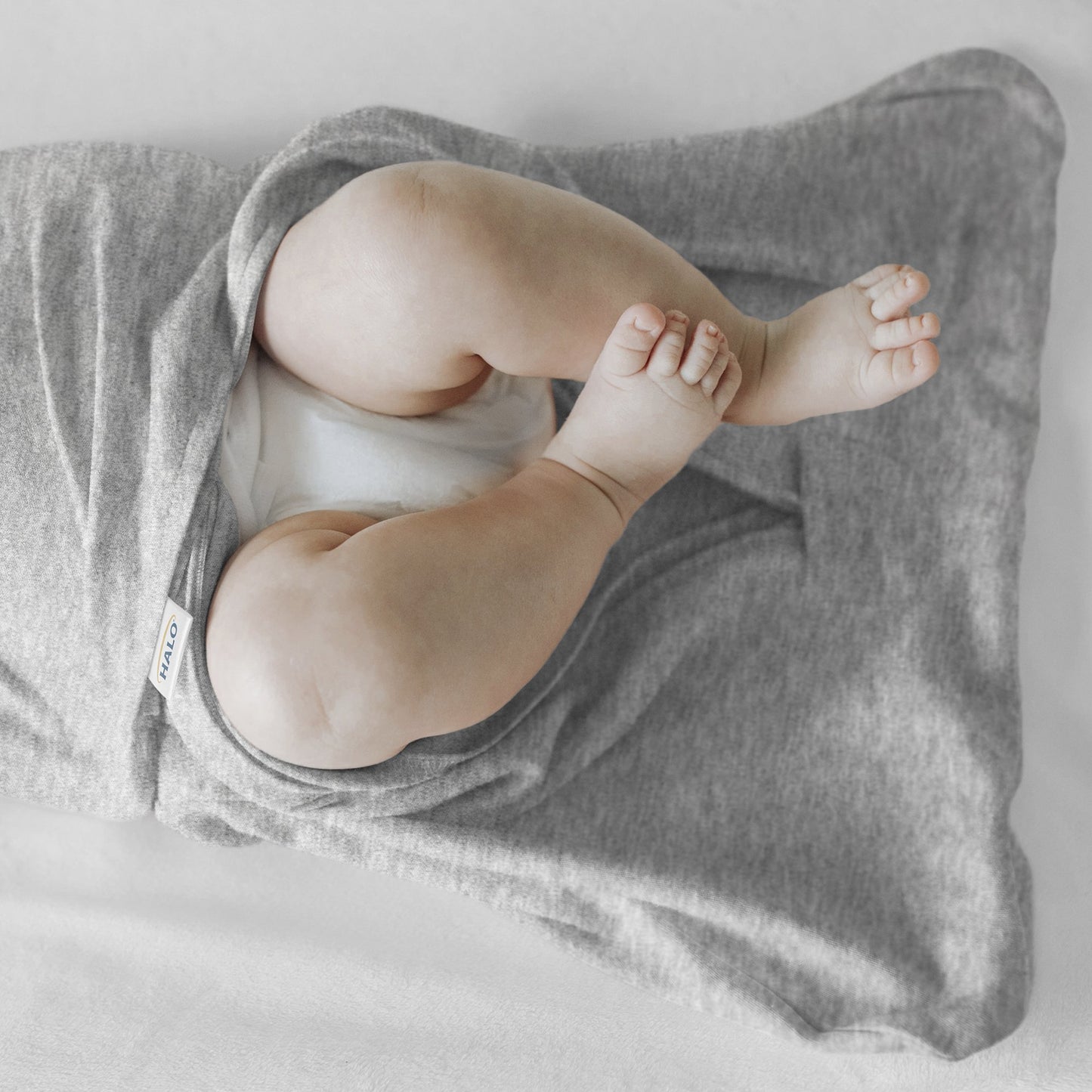 SWADDLE, SLEEPSACK HEATHER GRYNEWBORN (3/CS)