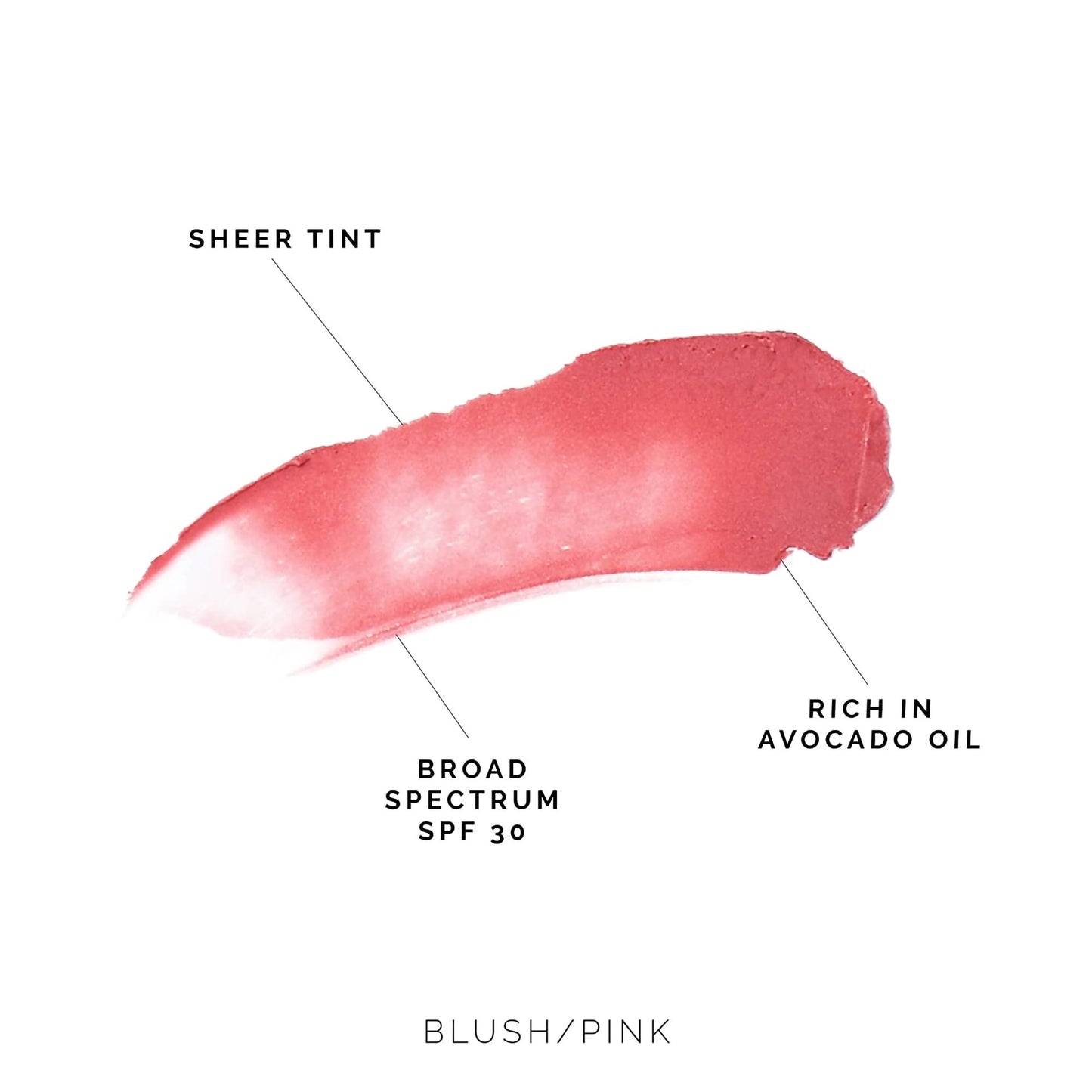 BALM, LIP SPF 30 HYDRATING SHEER BLUSH 0.15OZ (6/PK 8PK/CS)