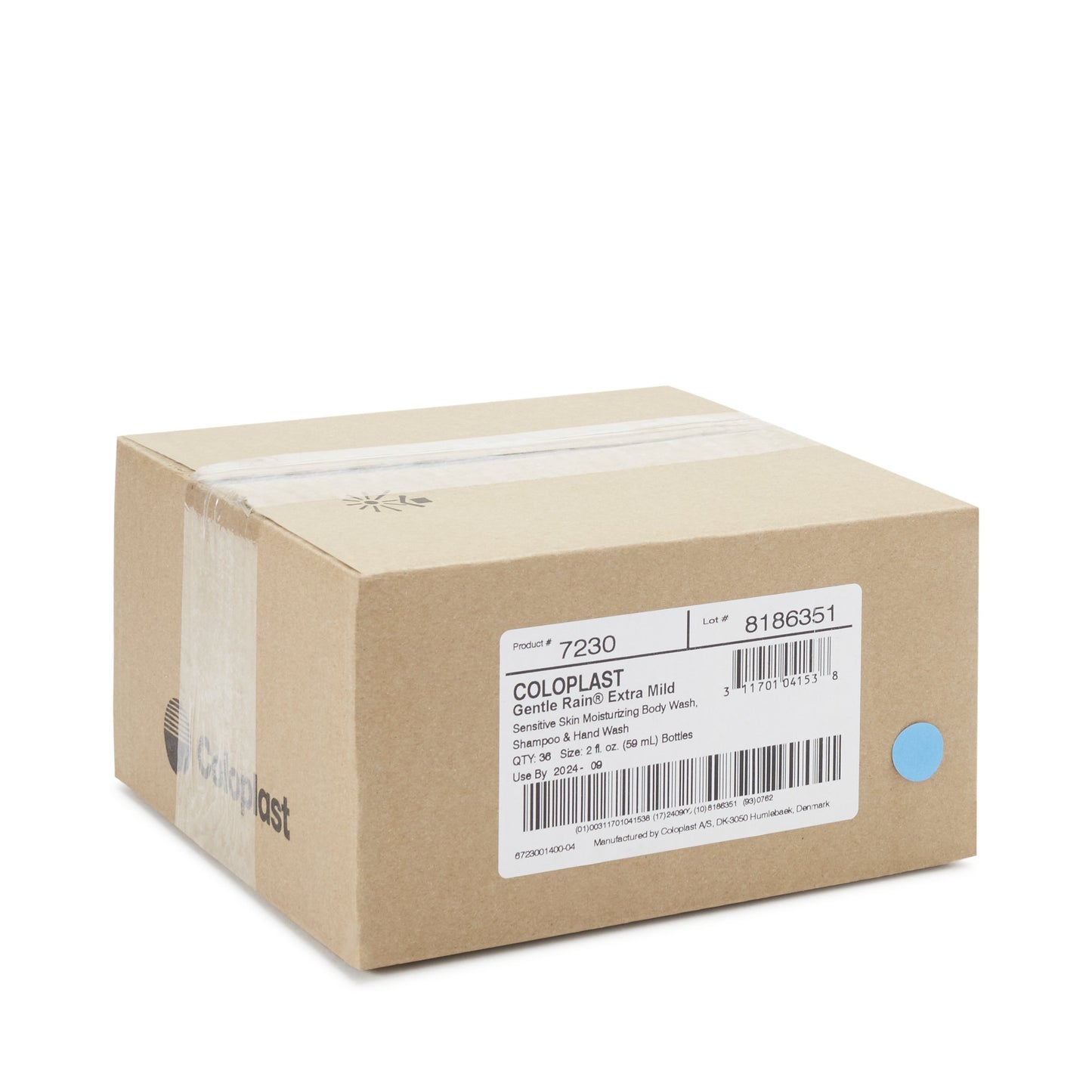 SHAMPOO, GENTLE RAIN SKIN CLEANSER 2OZ (36/CS)