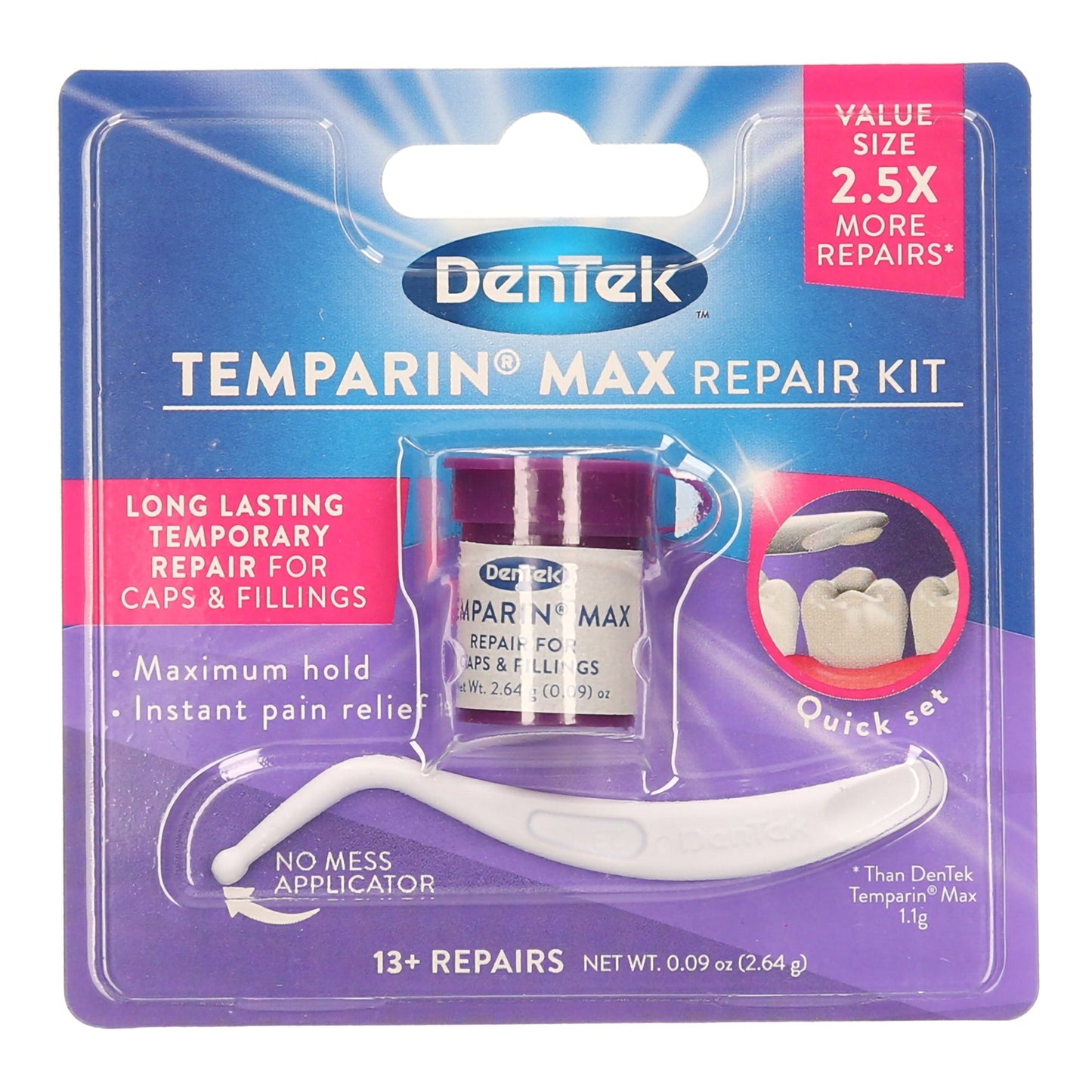 TEMPARIN, FILLING PASTE 1-STEPMAX HOLD 0.7 OZ