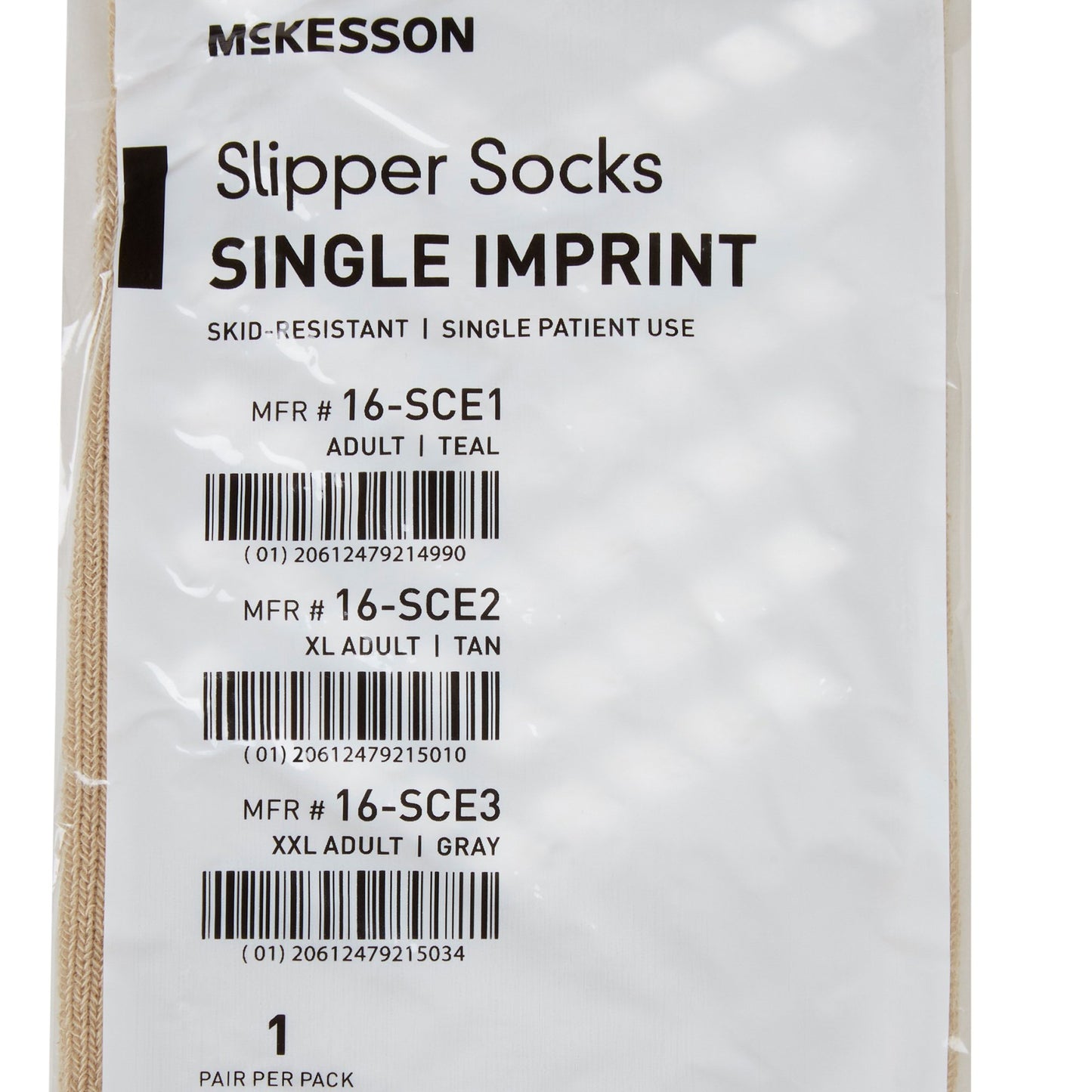 SLIPPER, TERRY ECONOMY SNGL THREAD LF ADLT XLG (48PR/CS)