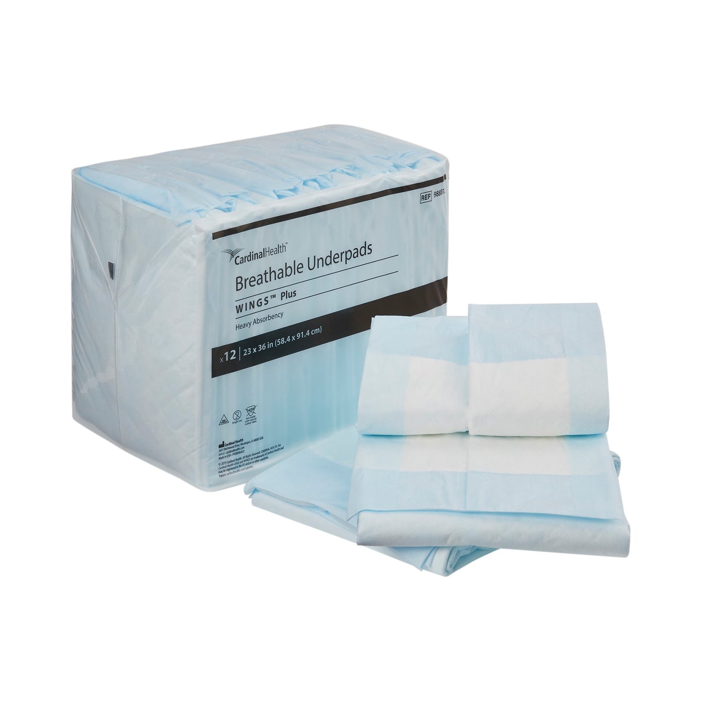 UNDERPAD, BRTHABL 23X36 (12/BG6BG/CS) KENICO