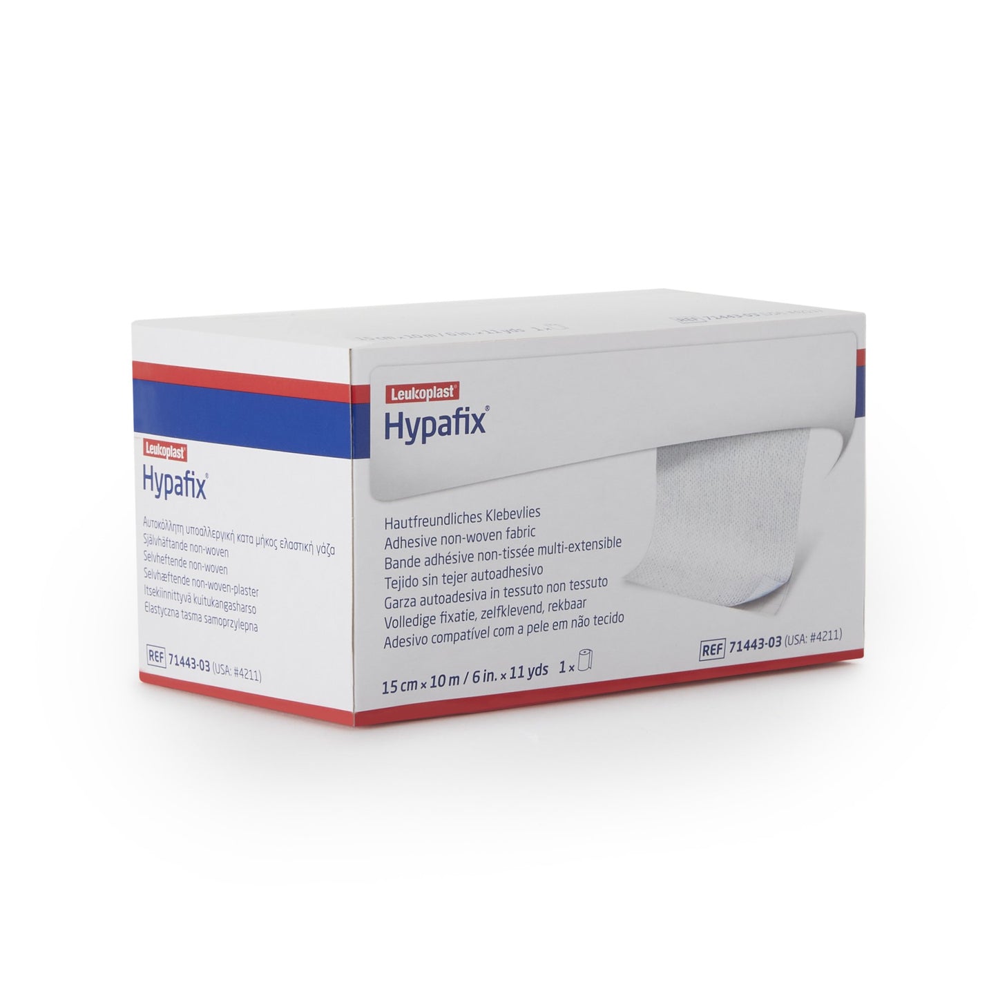 TAPE, DRESSING HYPAFIX RETENTION 6"X10YDS (10YD/BX 24BX/CS)