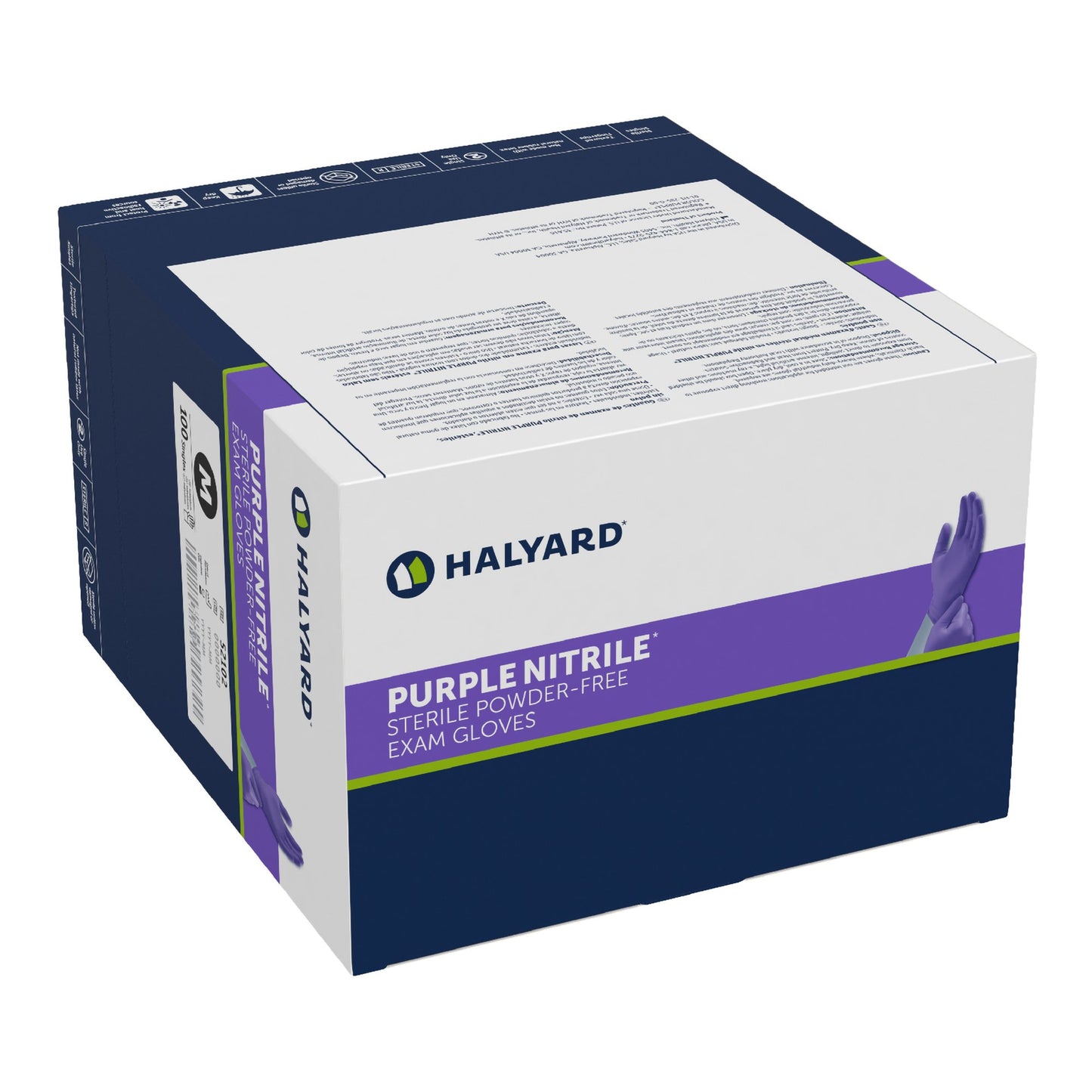 GLOVE, EXAM NTRL MED STR1 CHEMO (100/BX 4BX/CS)