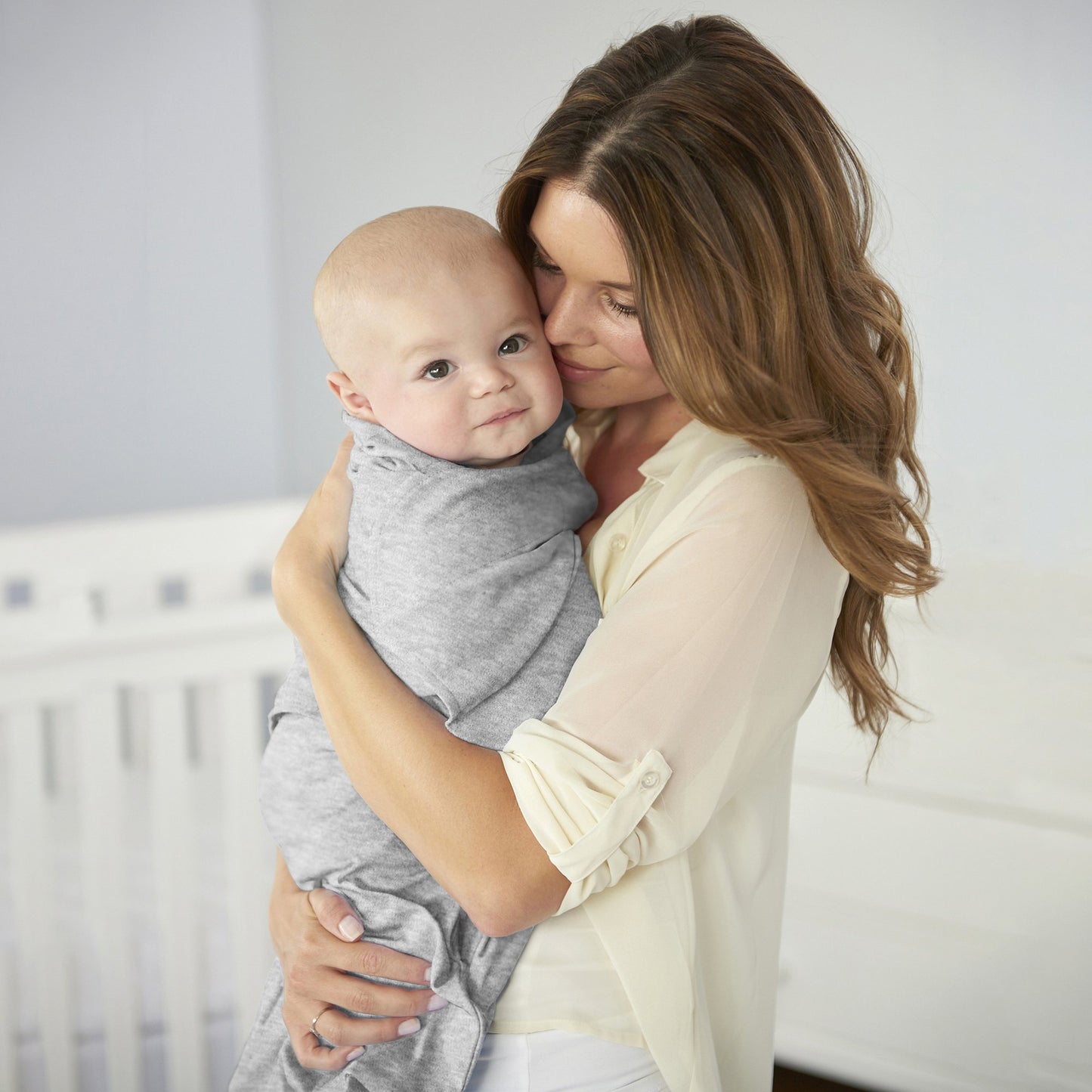 SWADDLE, SLEEPSACK HEATHER GRYNEWBORN (3/CS)