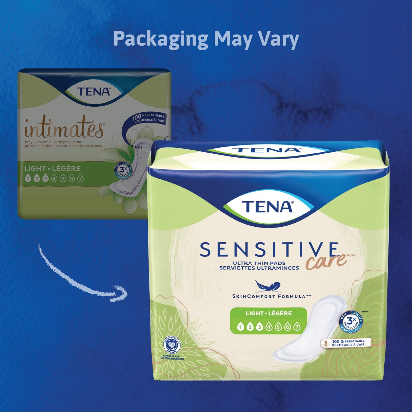 PAD, INCONT TENA ULTRA THIN LIGHT LNG (24/BG 6BG/CS)