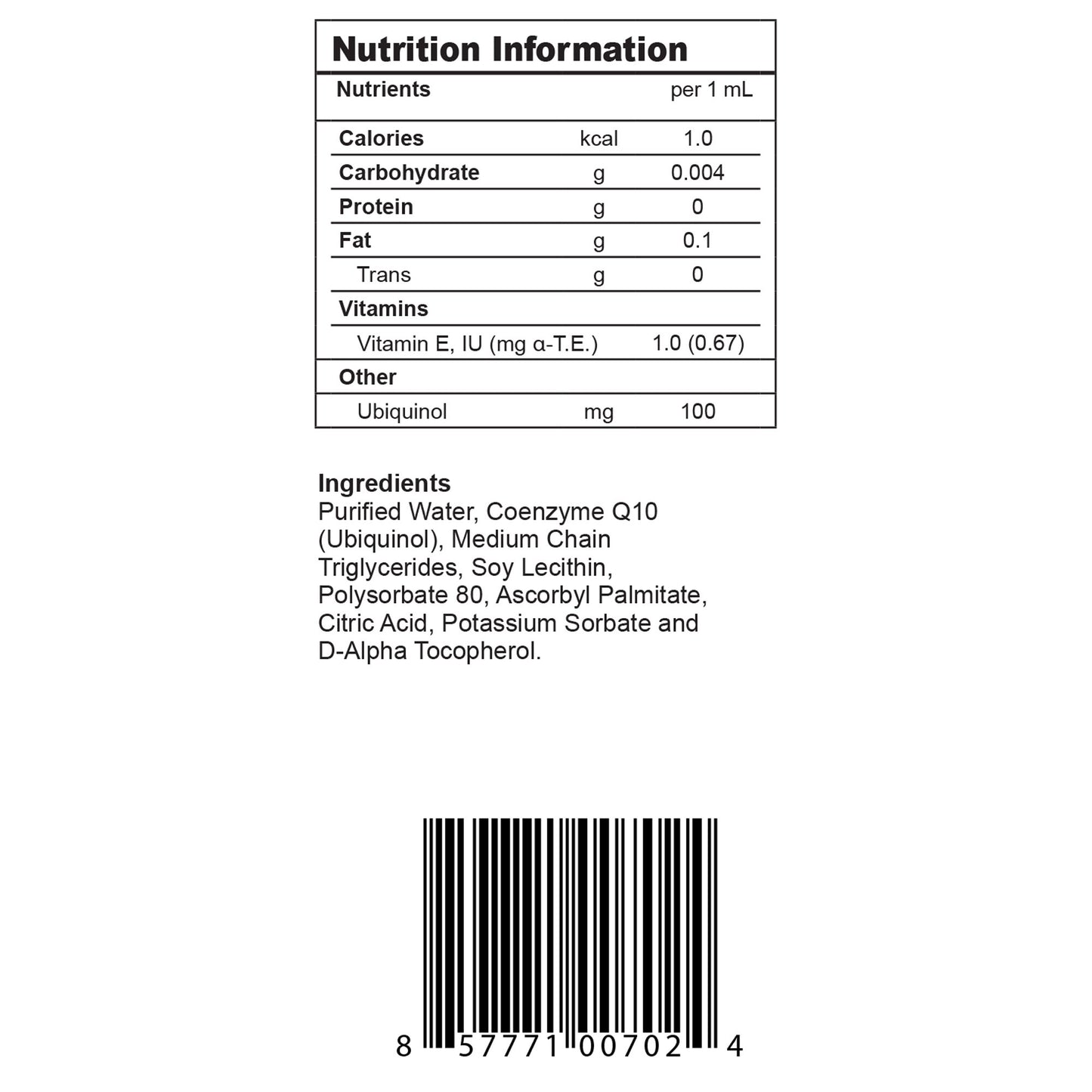 CYTO Q MAX, SUPPLEMENT UNFLAVORED 170ML (1/BT)