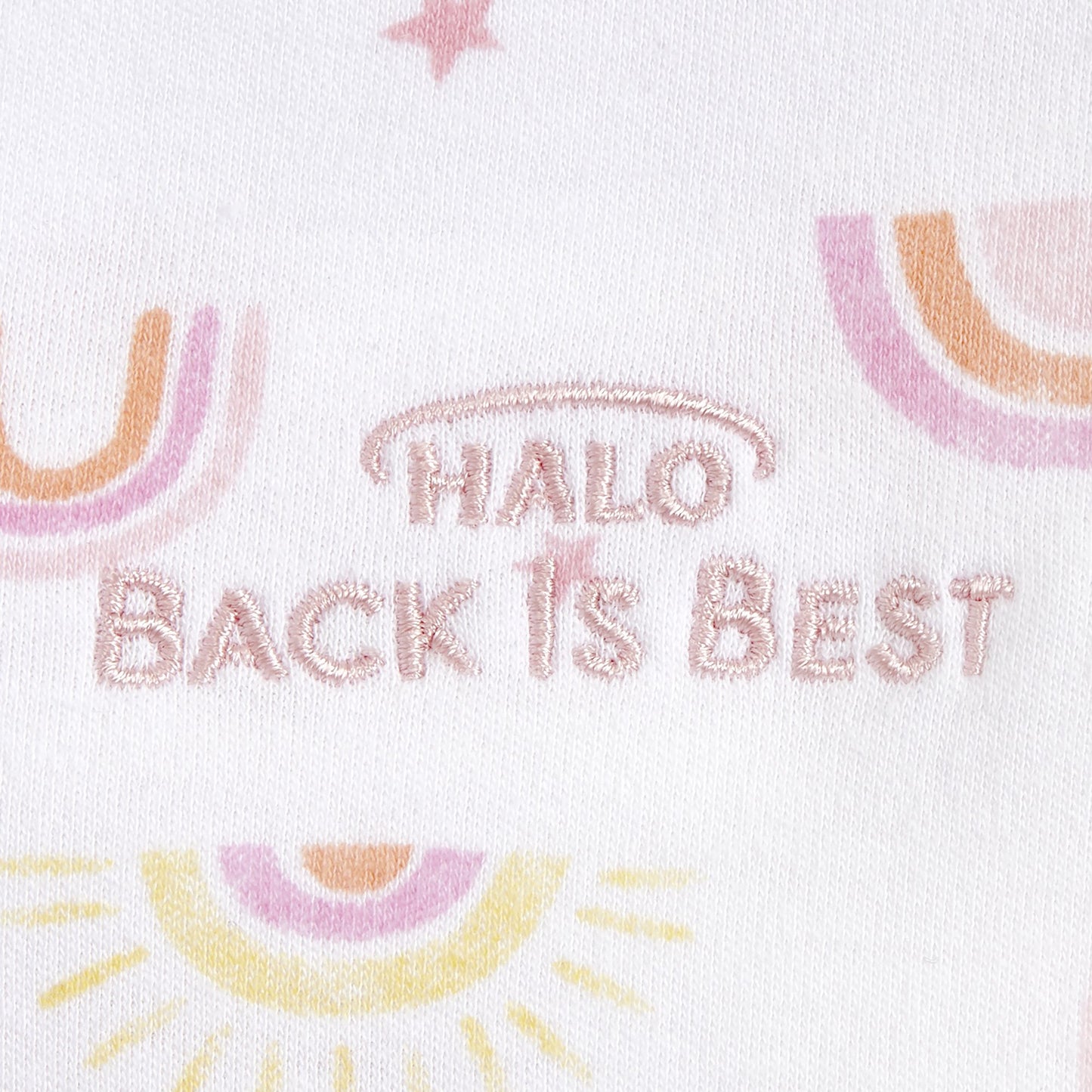 SWADDLE, SLEEPSACK PNK RAINBOWSM (4/CS)
