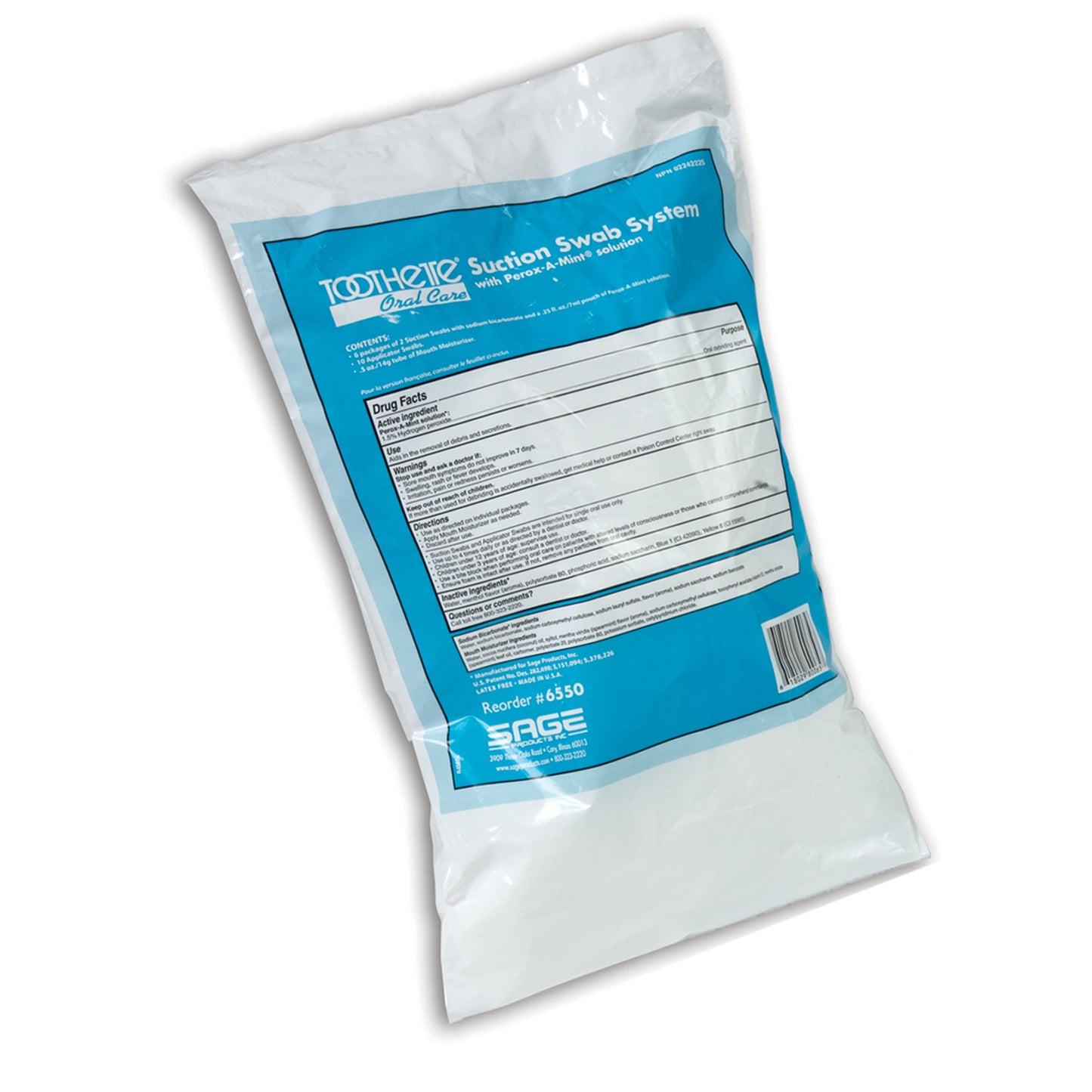MOUTHCARE KIT, W/SUCTION SWABS(6/PK 50PK/CS)