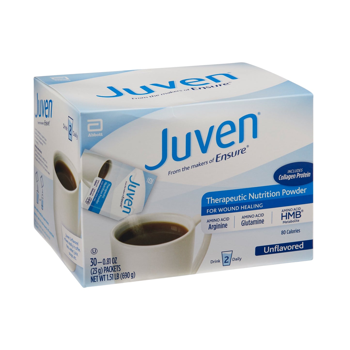JUVEN, PDR UNFLAV 80CAL 19.3GM(30/CS)