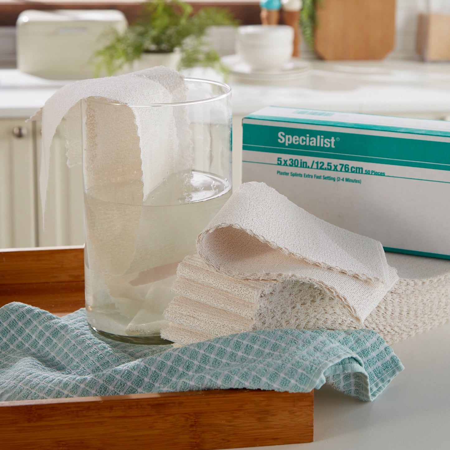SPLINT, PLASTER CAST SPEC XFAST WHT 5"X30" (50/B