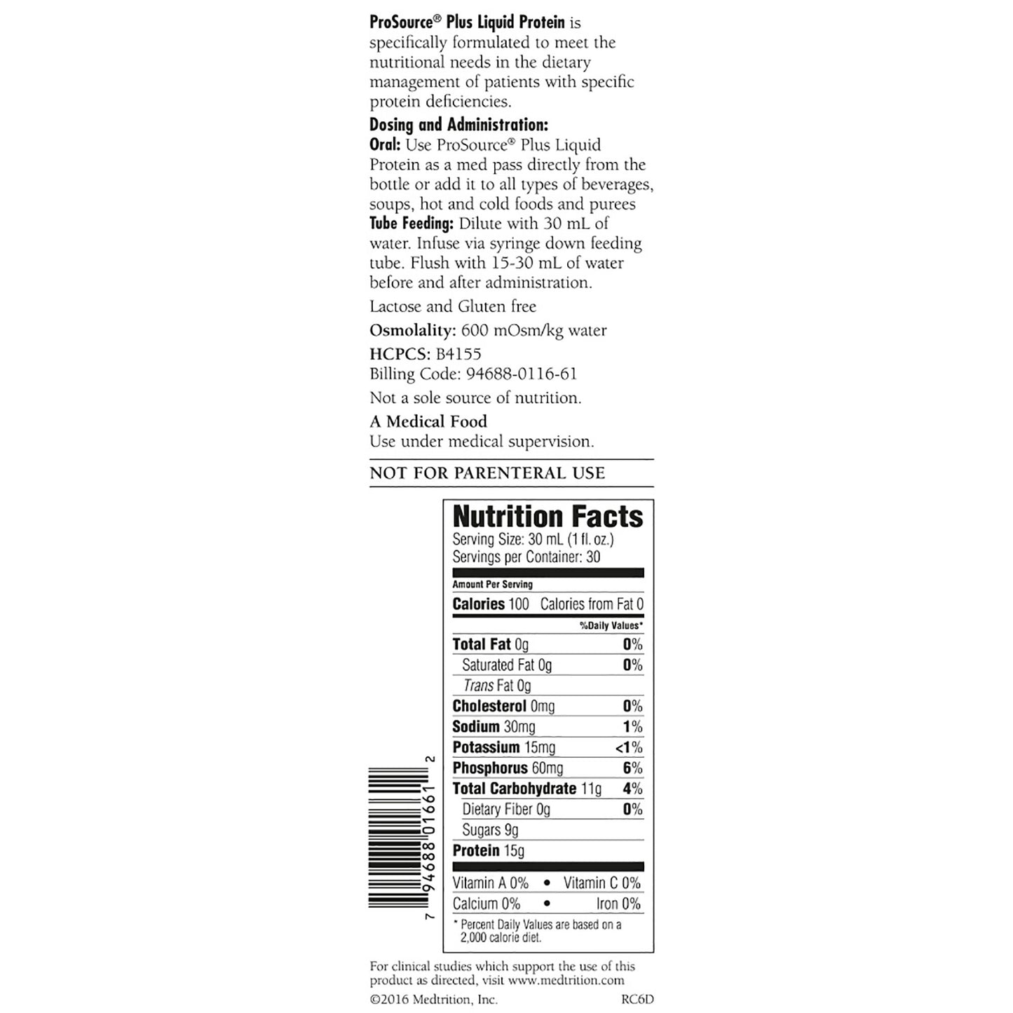PROSOURCE PLUS, LIQ BERRY 30OZ(4/CS) EC