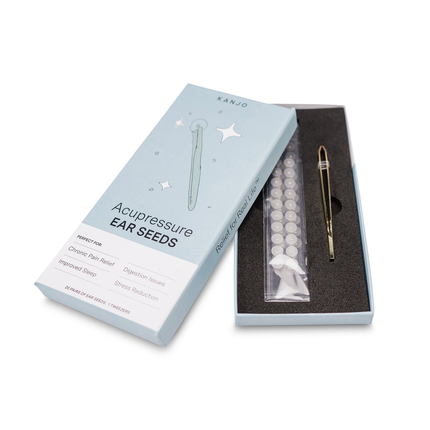 EAR SEEDS, ACUPRESSURE KANJO (20/CS)