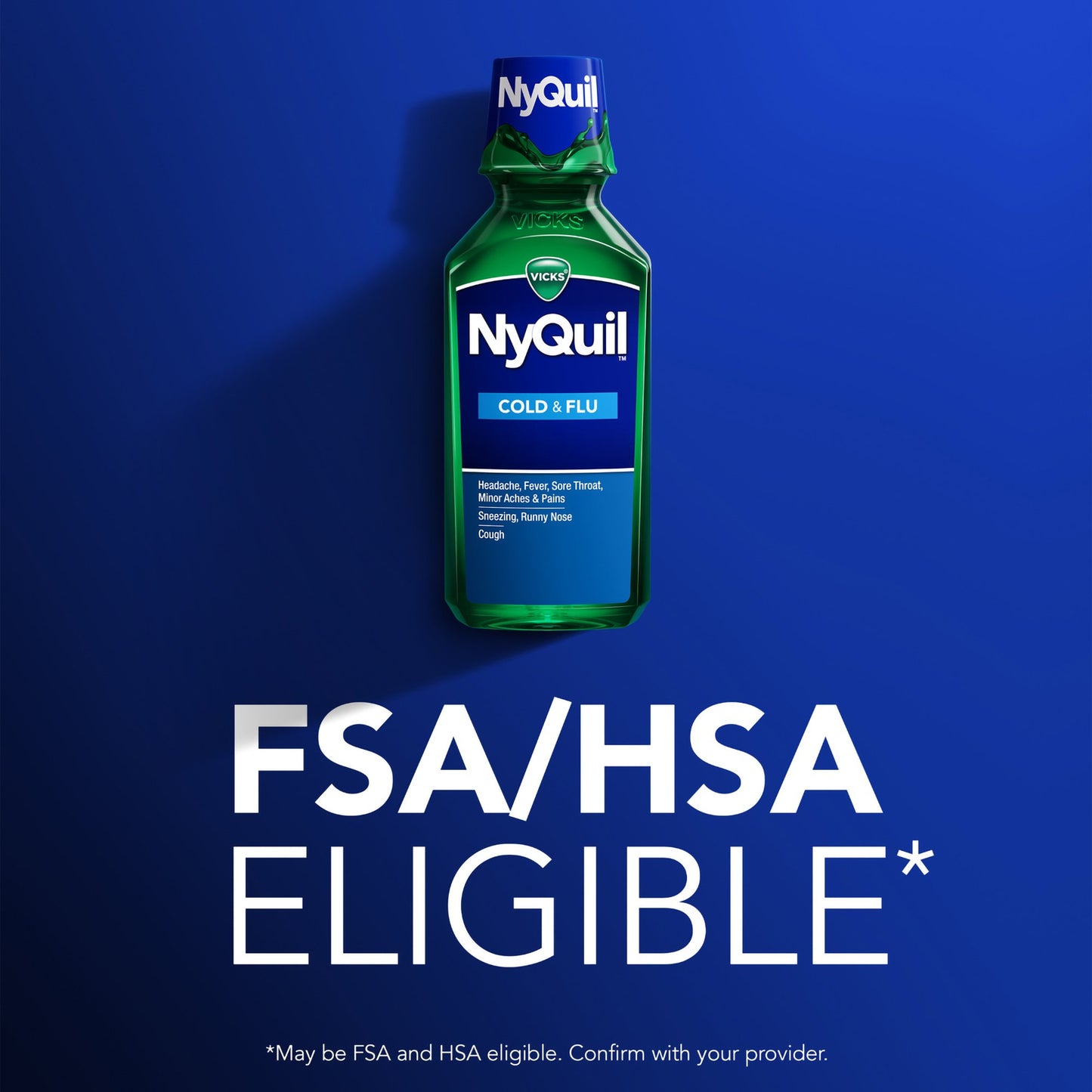 NYQUIL, LIQ VICKS COLD & FLU 12OZ