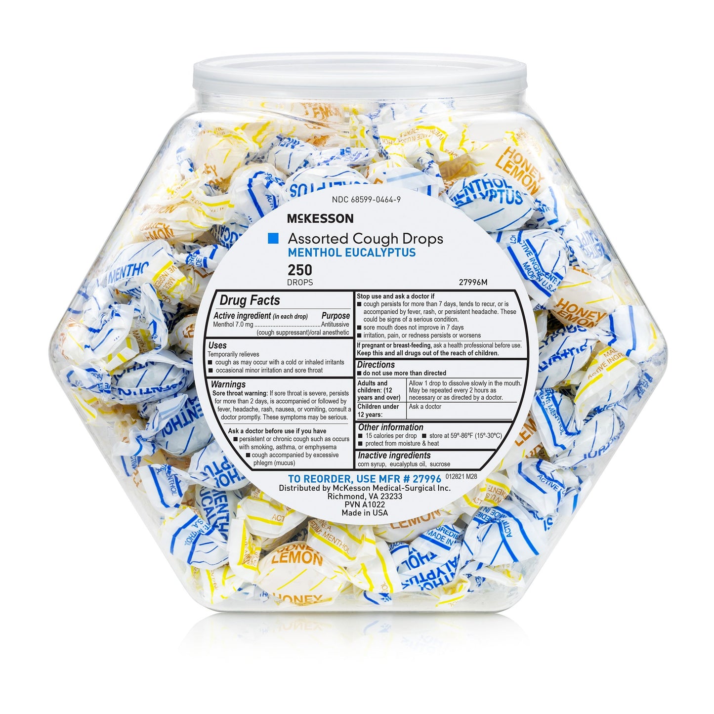 LOZENGE, COUGH DRP ASSORTED (250/JR 4JR/CS)