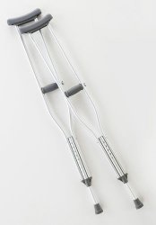 CRUTCH, ALUM YTH 52-62" (8PR/CS)