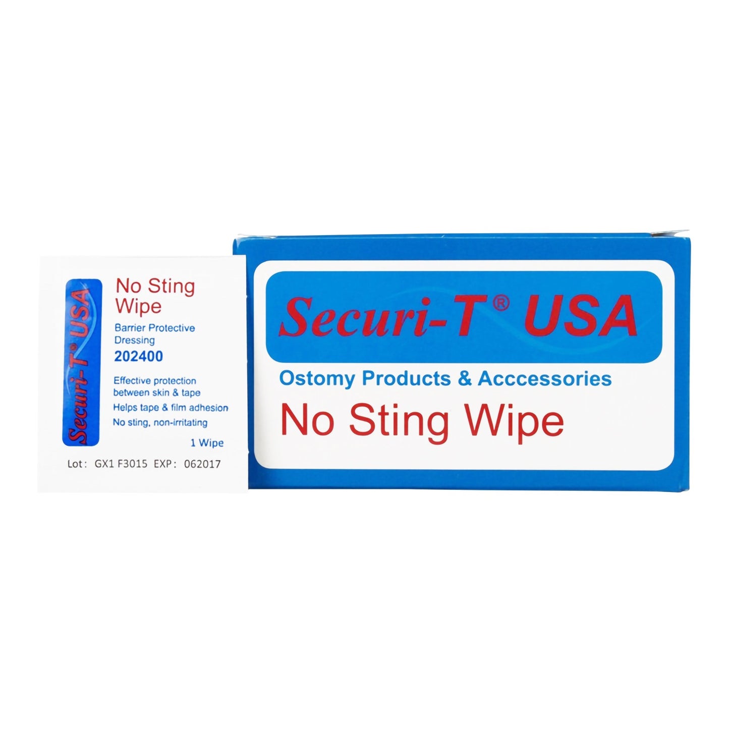 WIPE, BARRIER SECURI-T USA NO-STING PROT (50/BX 24BX/CS)