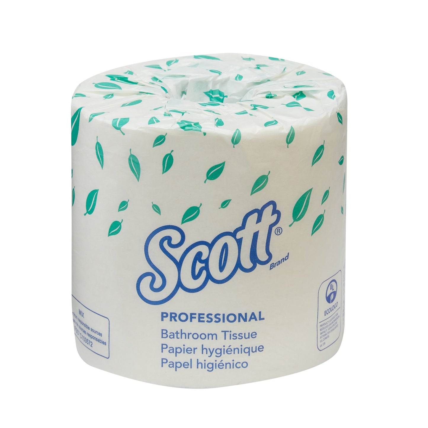 TISSUE, TOILET 2PLY KC PROF SCOTT BRAND (80RL/CS) KIMCON