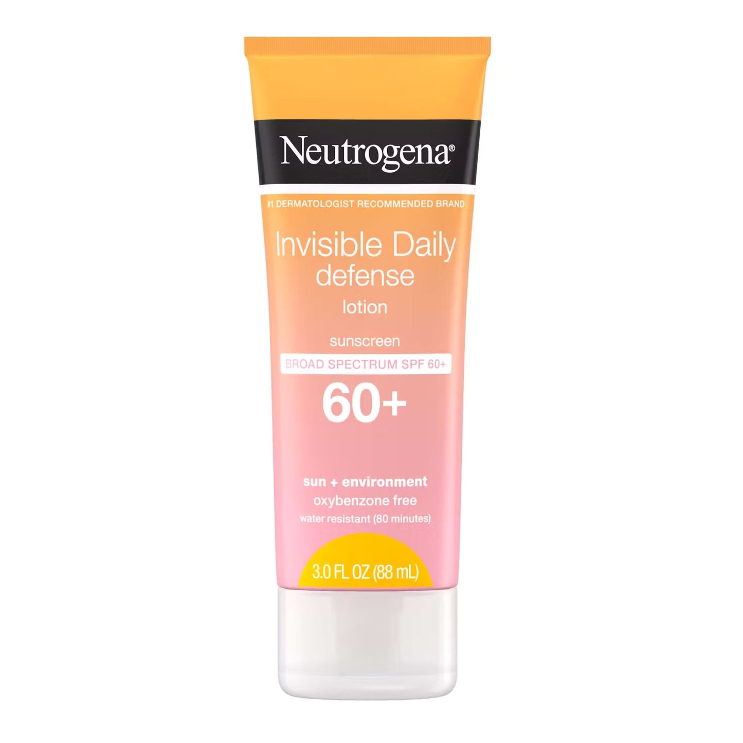 SUNSCREEN, LOT NEUTROGENA INVISIBLE DAILY DEFENSE SPF60+ 3OZ