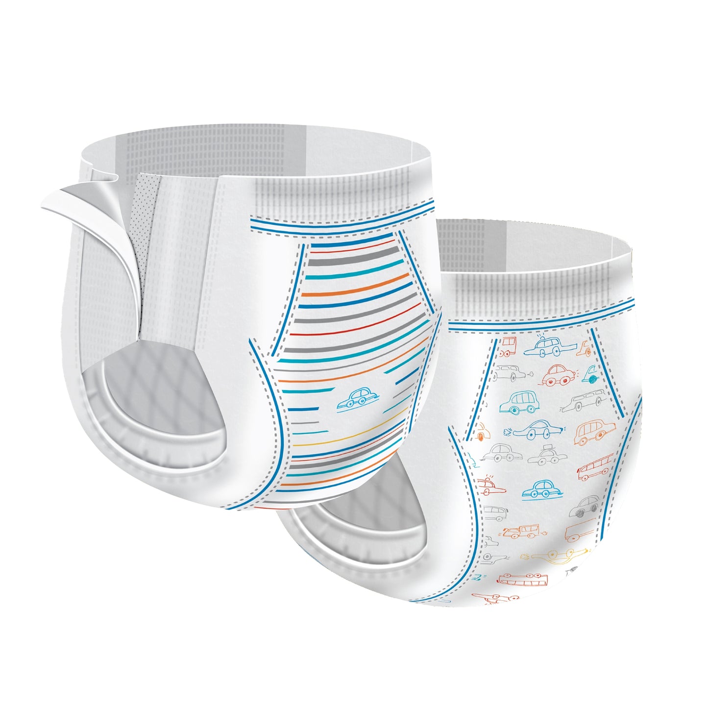 PANTS, TRAINING CUTIE BOY 2T-3T (26/BG 4BG/CS)