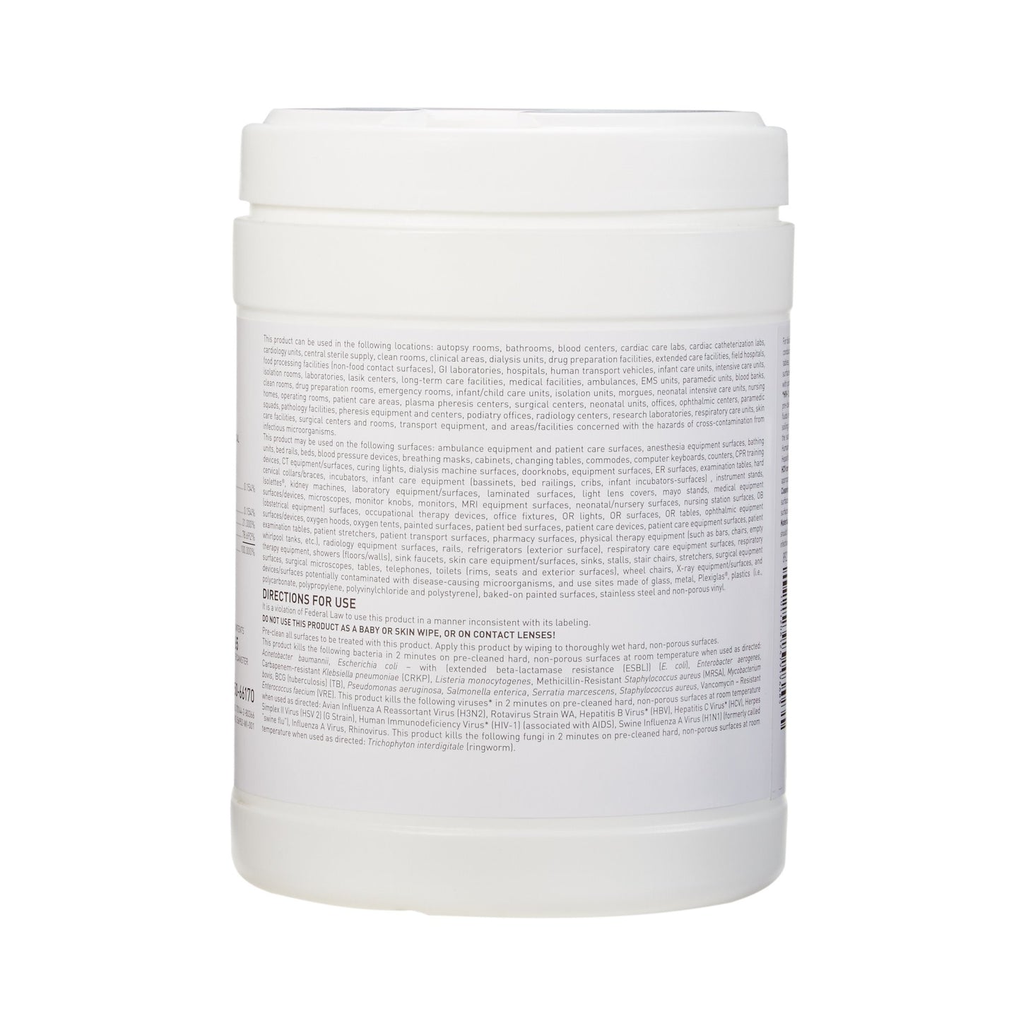WIPE, GERMICIDE XLG 9"X12" (65/BX 12BX/CS)
