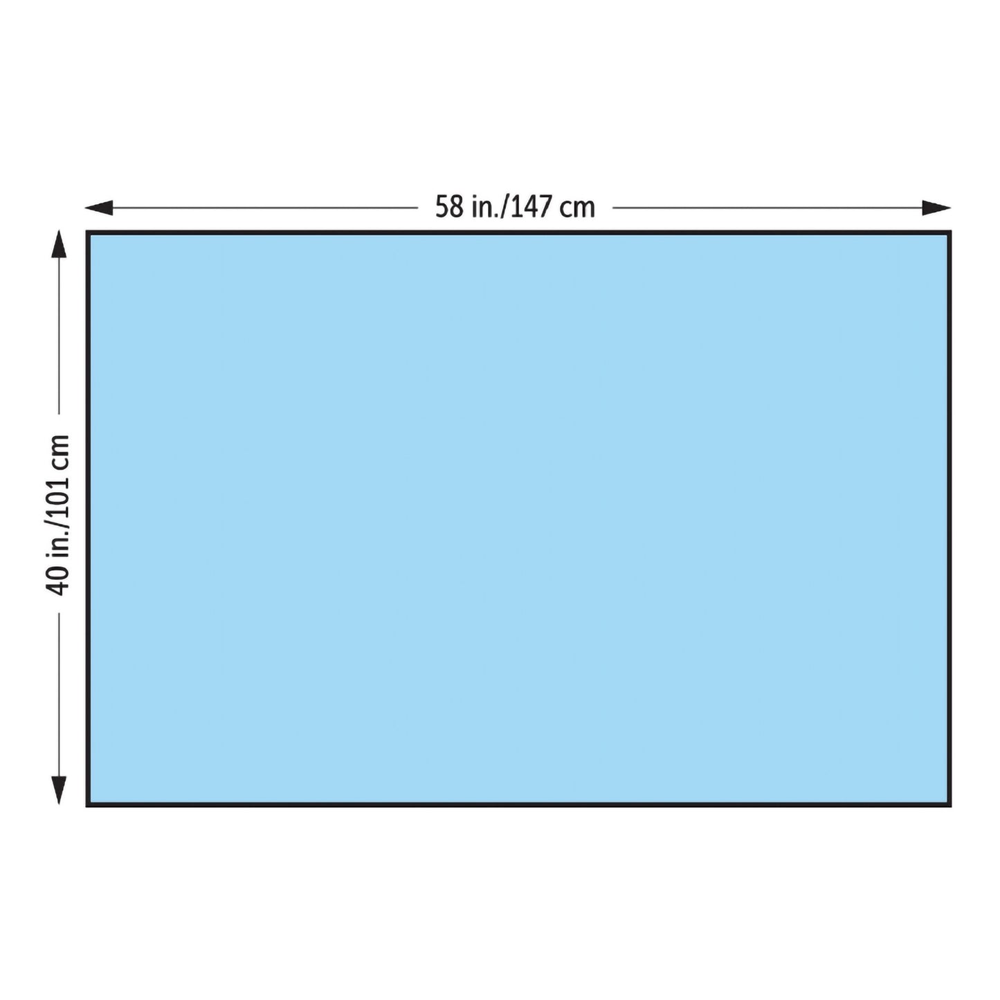 DRAPE, SURG BASIC STR HALF 40"X58" (66/CS)