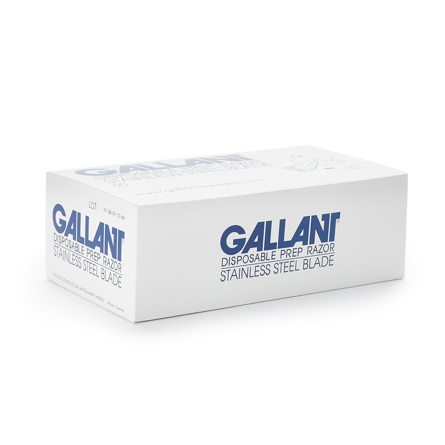 RAZOR, PREP SFTY GALLANT DISP (50/BX)