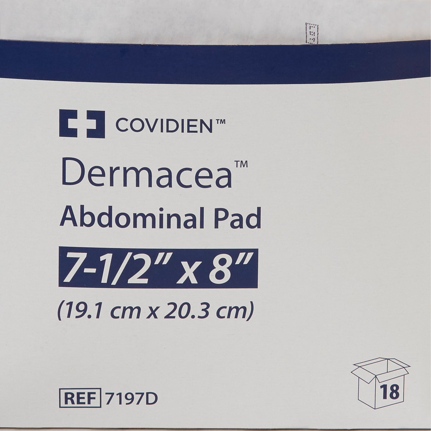PAD, ABDN 7 1/2"X8" (18/TR 12TR/CS) KENDAL